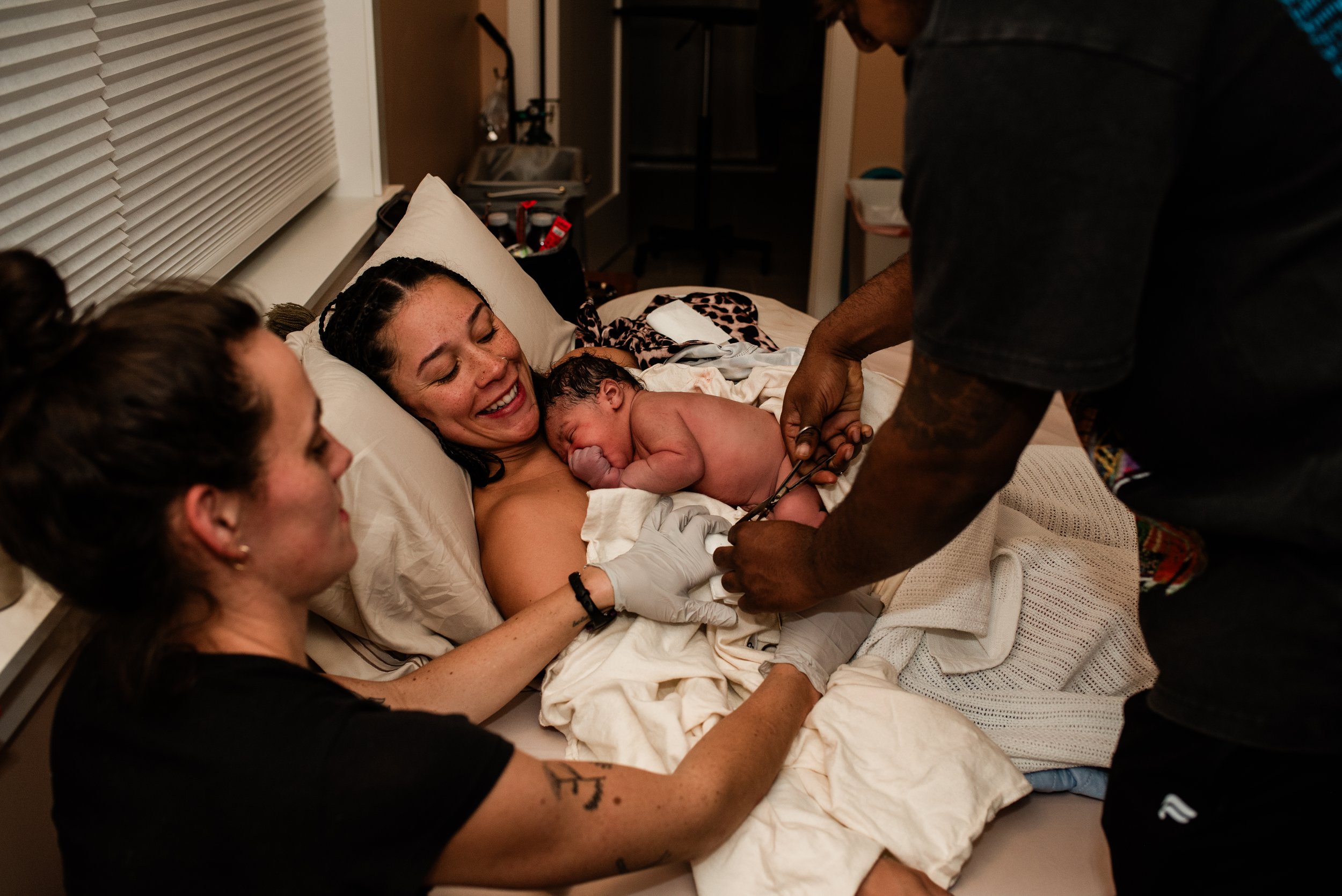 First Birth At The New Roots Community Birth Center | Minneapolis, Minnesota | April 2026