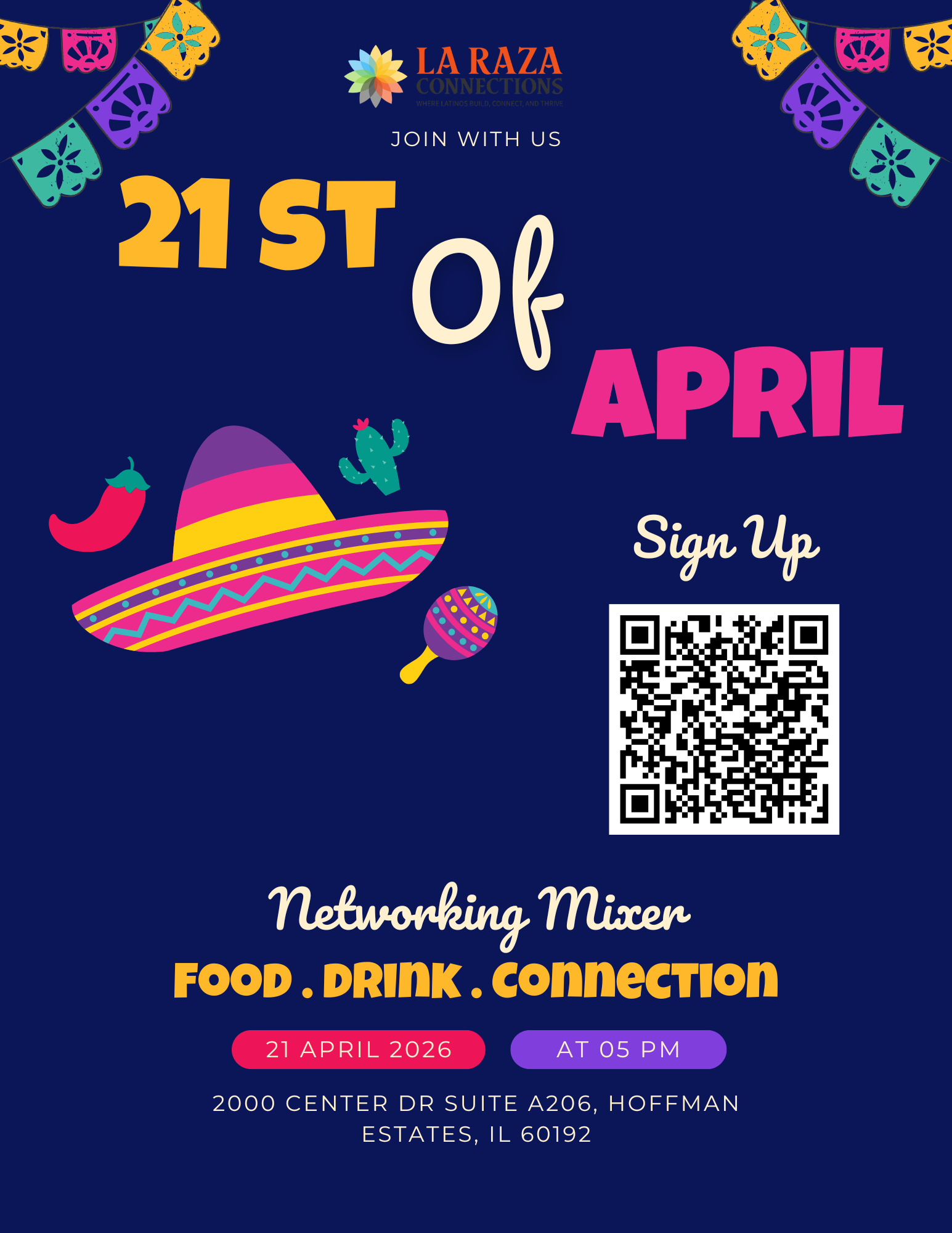 La Raza's April Networking Event