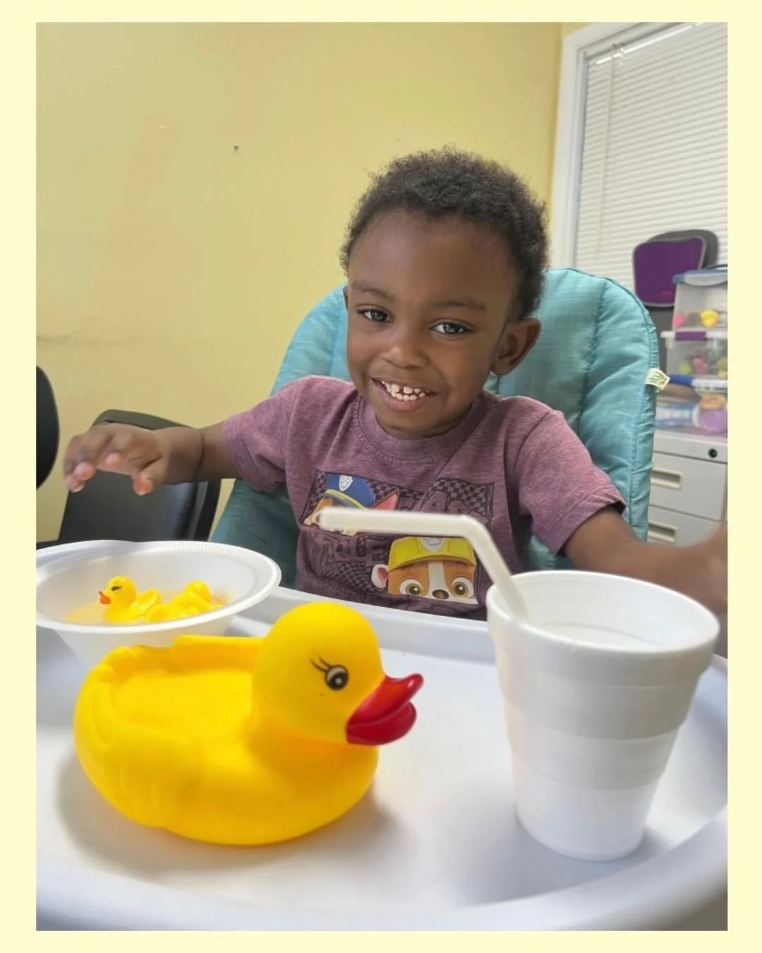 Splish splash&hellip;.therapy fun with our rubber ducks 🦆