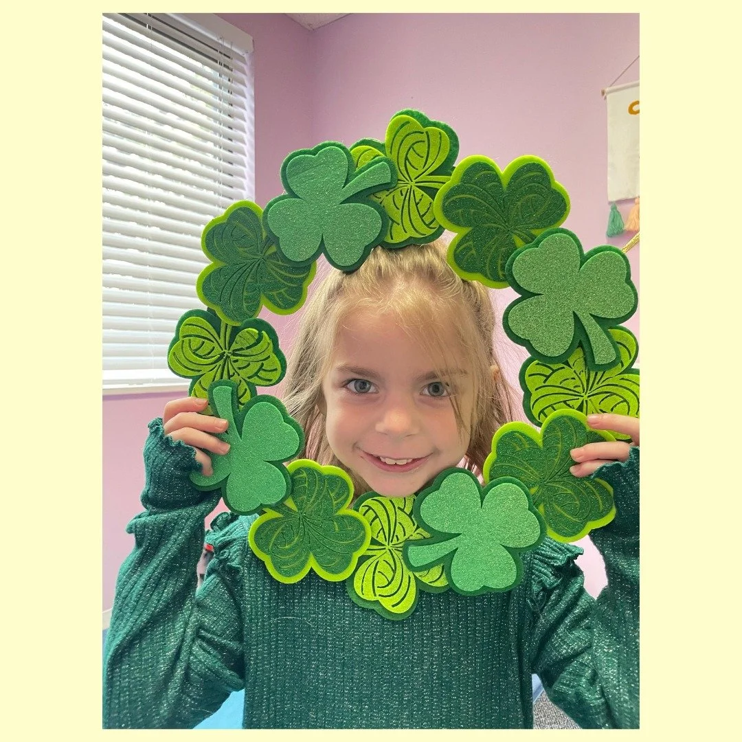 We are so LUCKY to get to work with these sweet kiddos 🍀 Happy St. Patrick&rsquo;s Day from Sunshine SPOT! 🍀