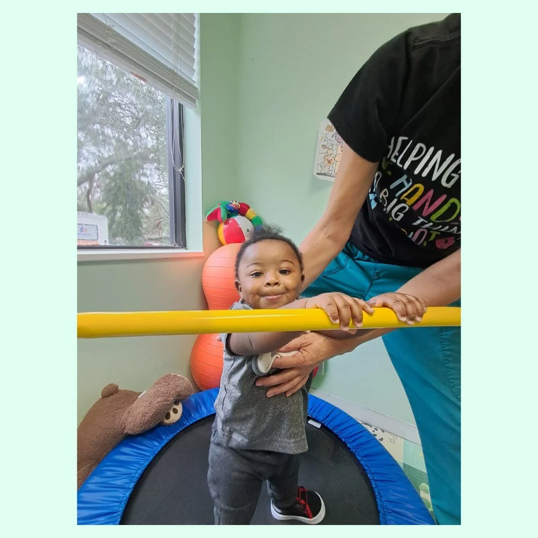 This little guy is building strength and balance and having fun doing it ☀️