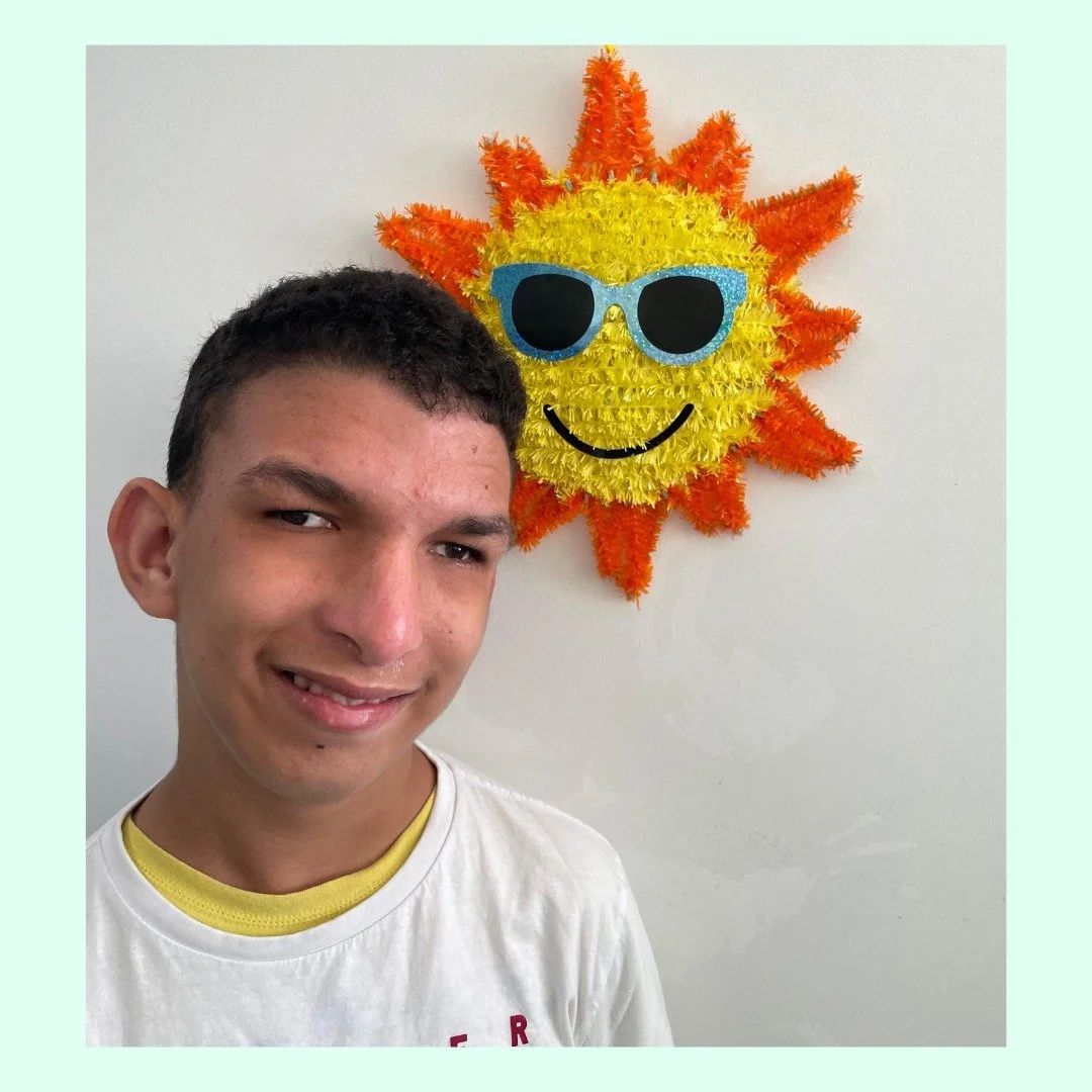 Bringing the sunshine wherever he goes ☀️