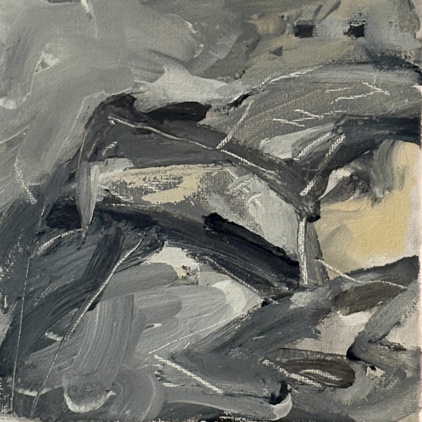 The Tortured Poets Department, 2025, Acrylic on Canvas, 6x6 inches | $75

"So I crossed my thoughtless heart |
Spread my wings like a parachute |
I'm the albatross |
I swept in at the rescue"
-The Albatross by Taylor Swift 