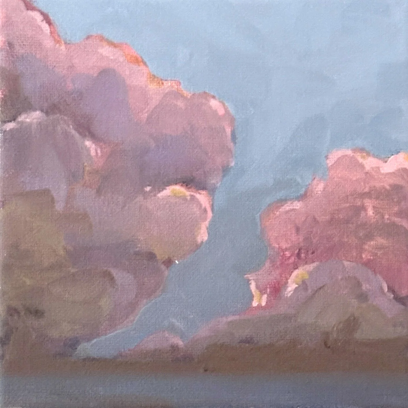 Lover, 2025, Acrylic on Canvas, 6x6 inches | $75

"Can you see right through me?"
-Archer by Taylor Swift