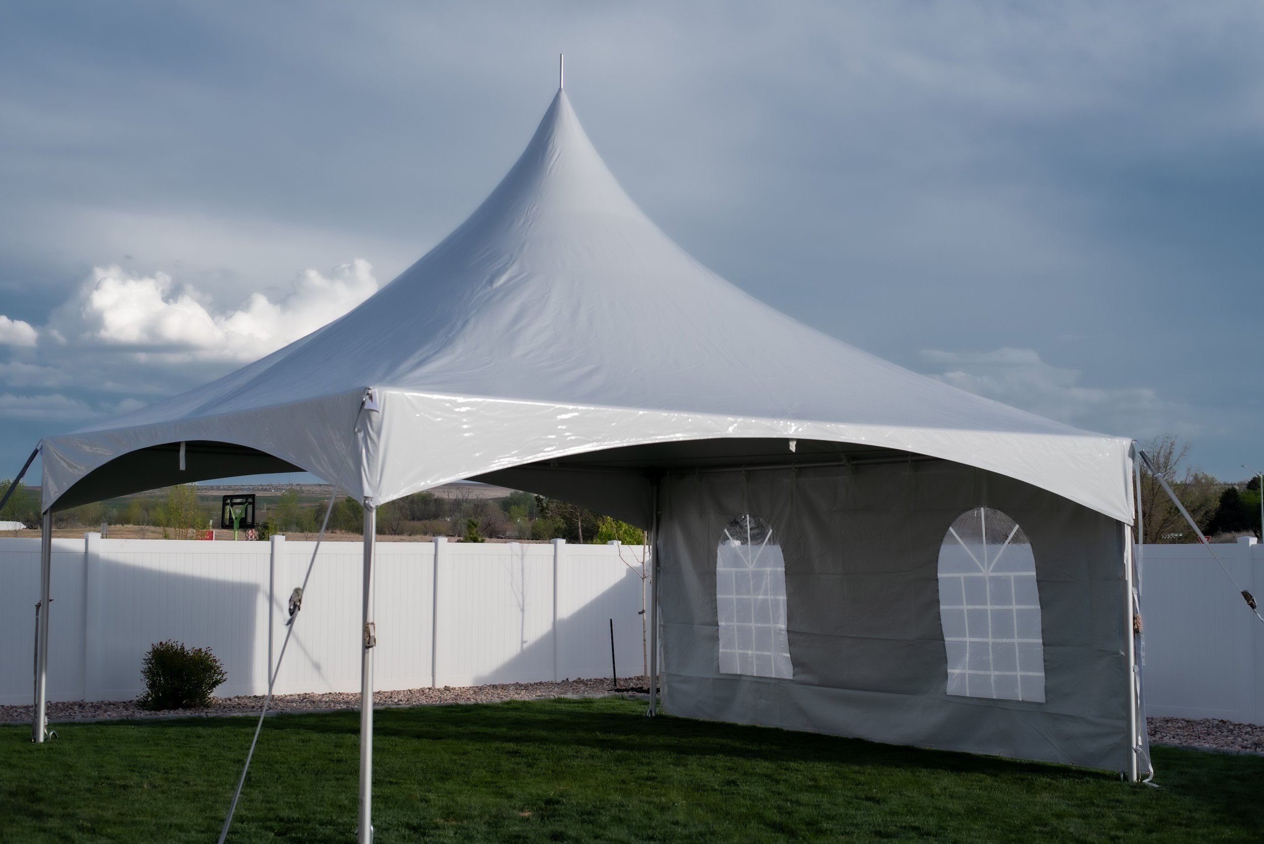 20x20 Graduation Tent in Greeley, Colorado 