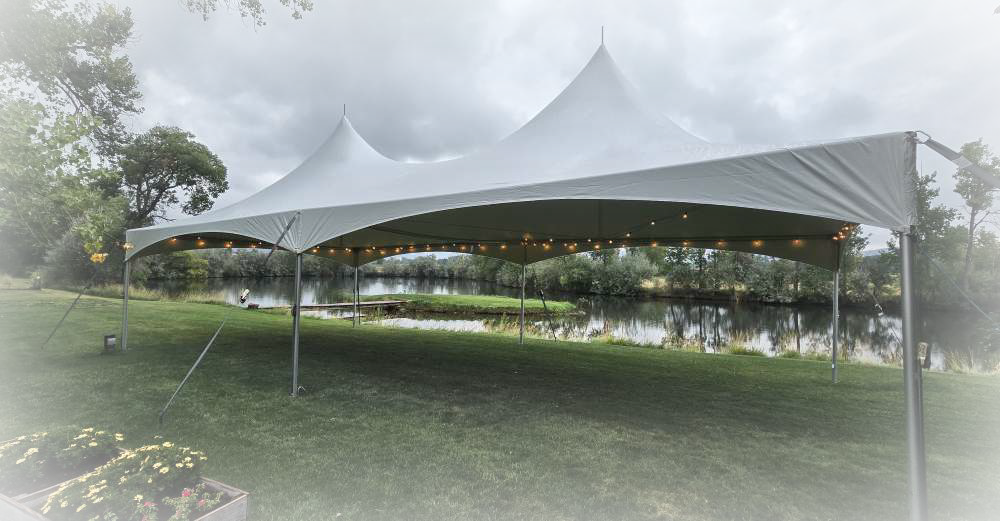 20x40 Wedding Tent @ Crane Hollow Farm in Longmont, Colorado