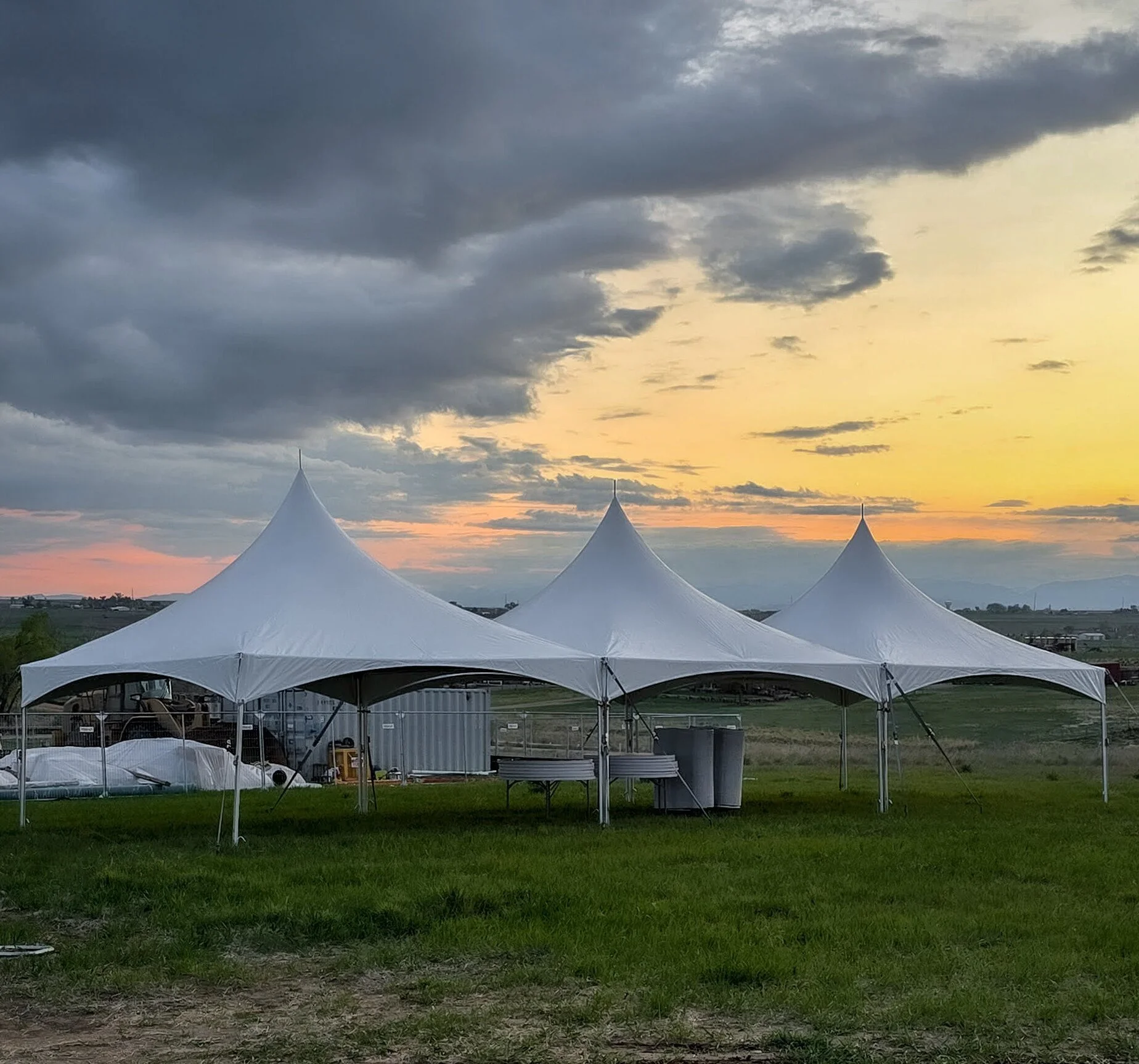 20x60 Corporate Event Tent in Brighton, Colorado