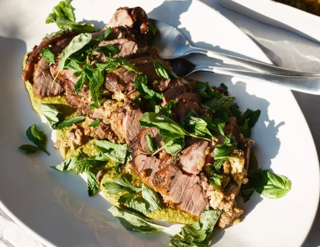 Boneless Netted Lamb Leg