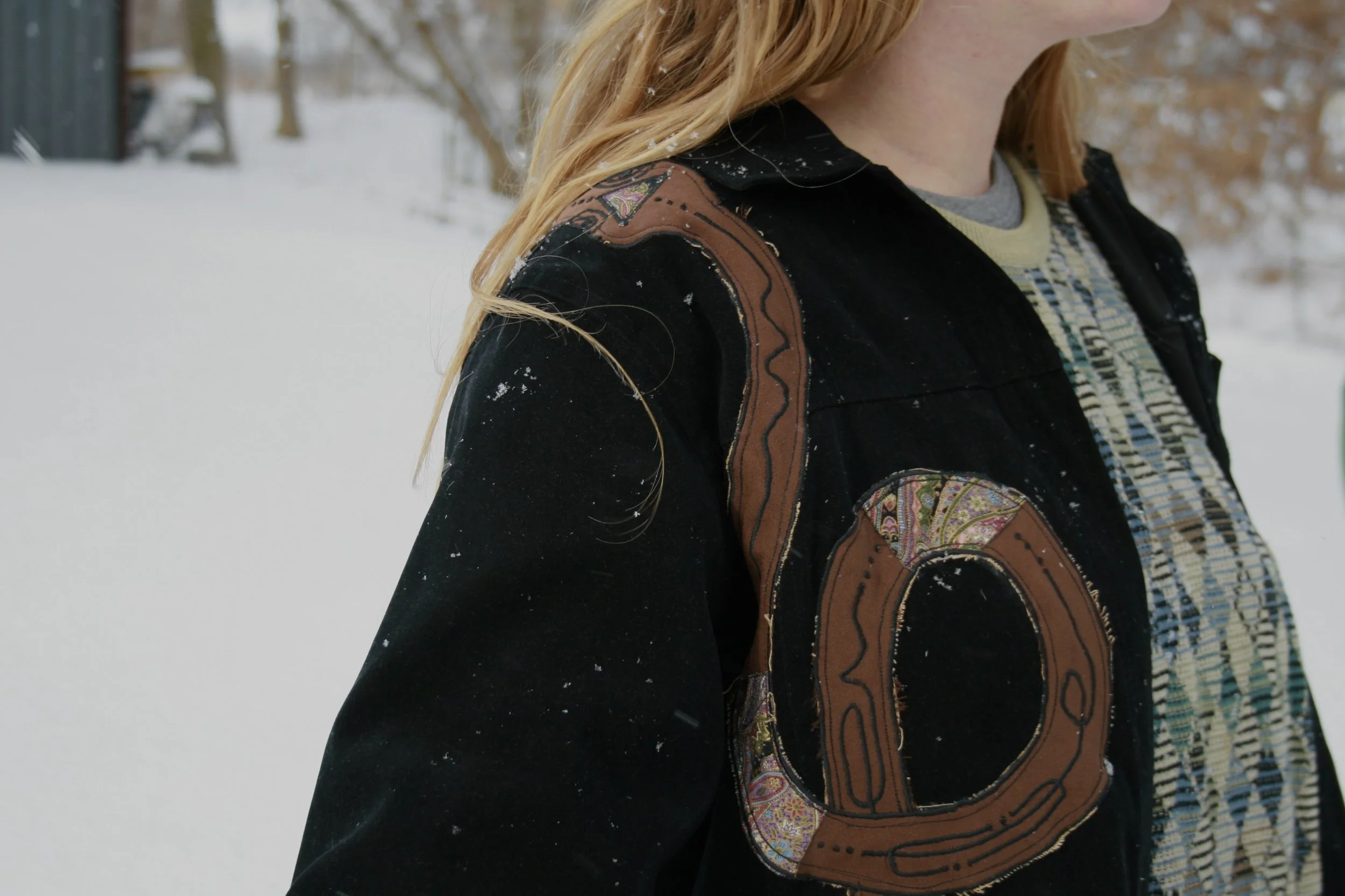 Snake Button Down (L)