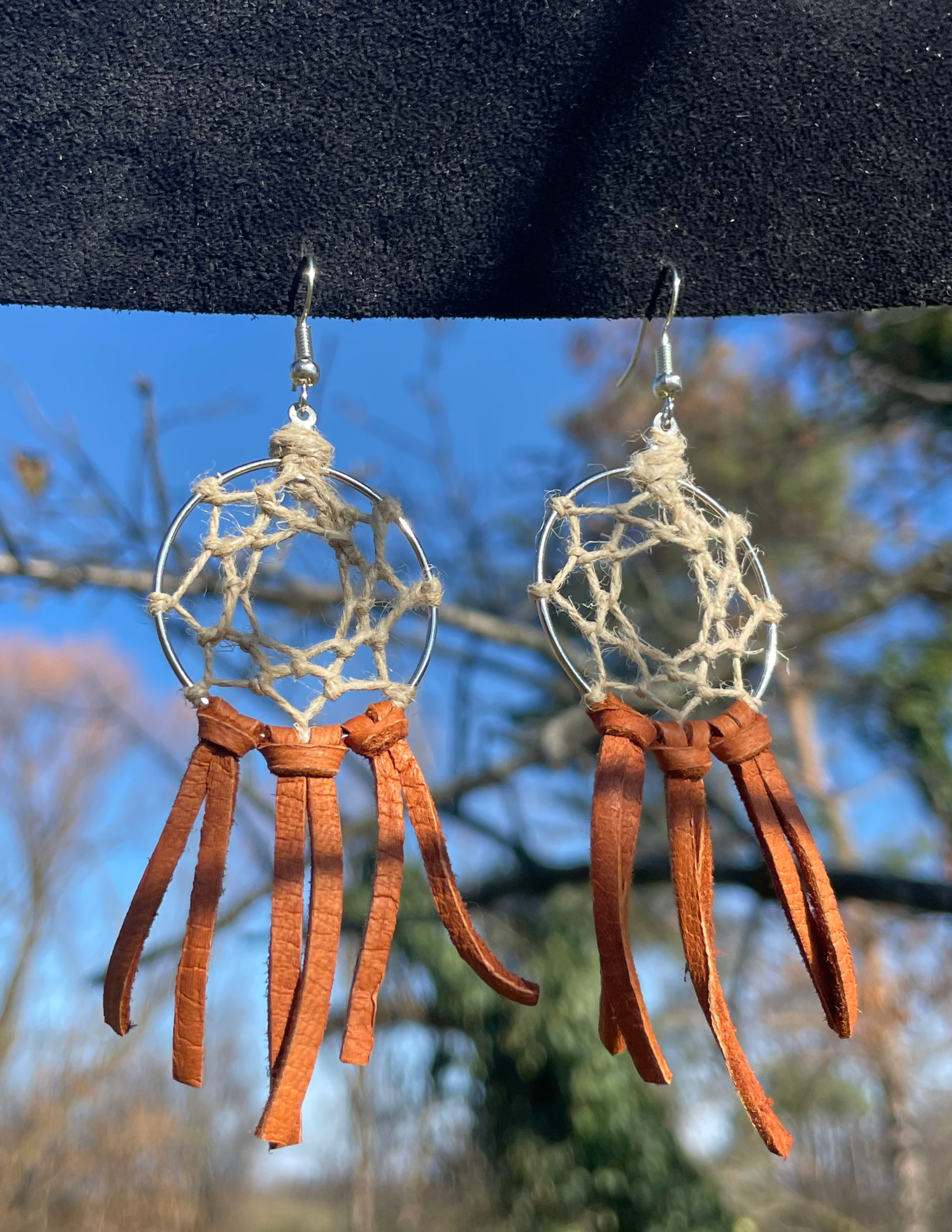 S Dream Catcher Earrings