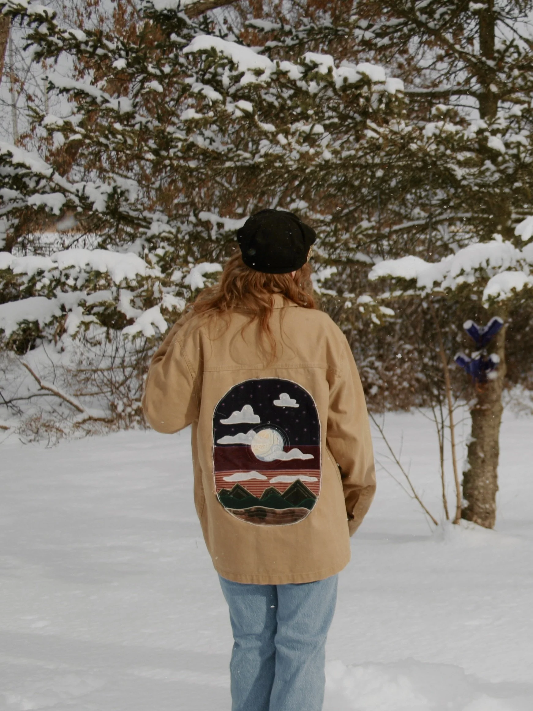 Celestial Denim Jacket (XL-XXL)