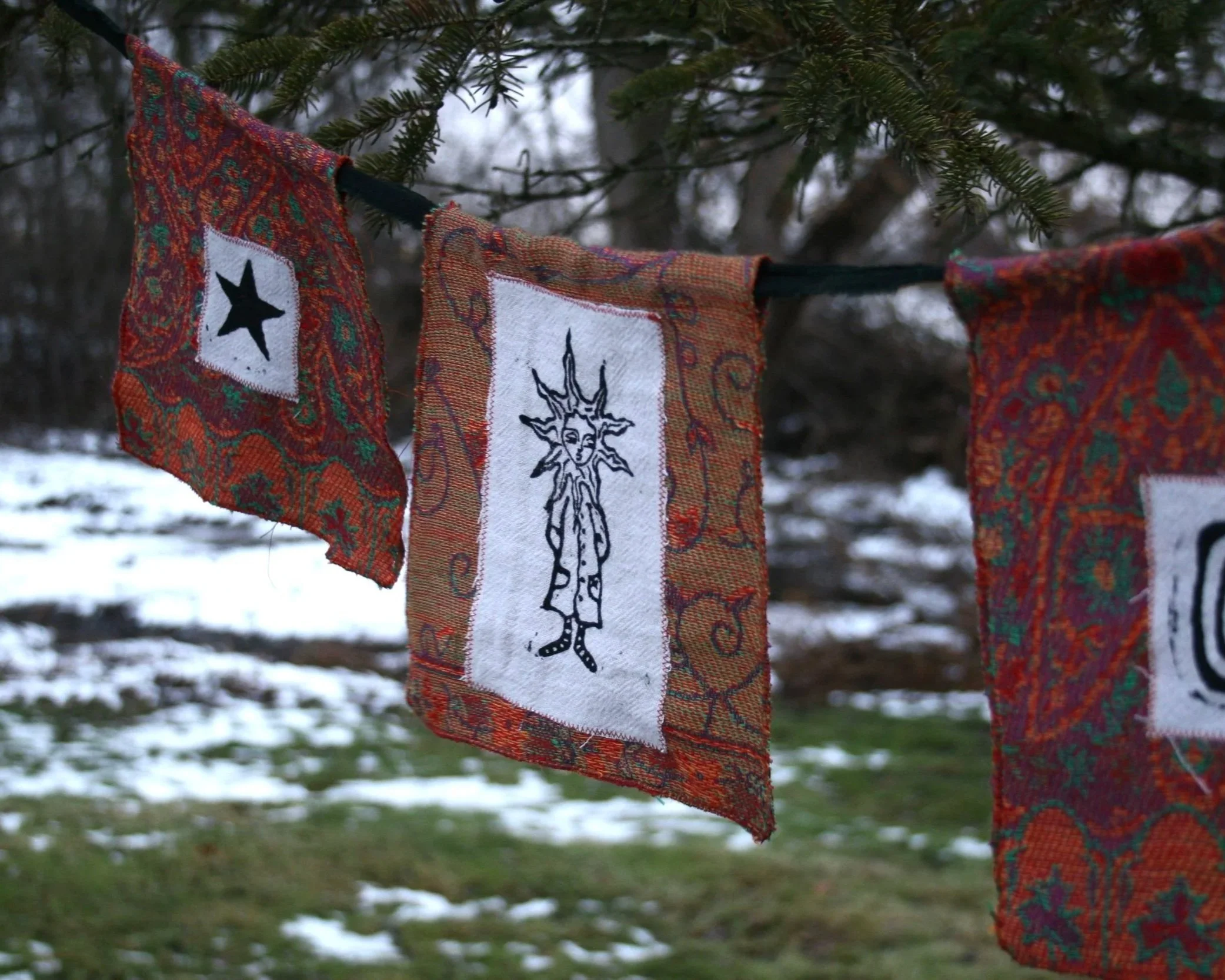 Sun & Moon Prayer Flags