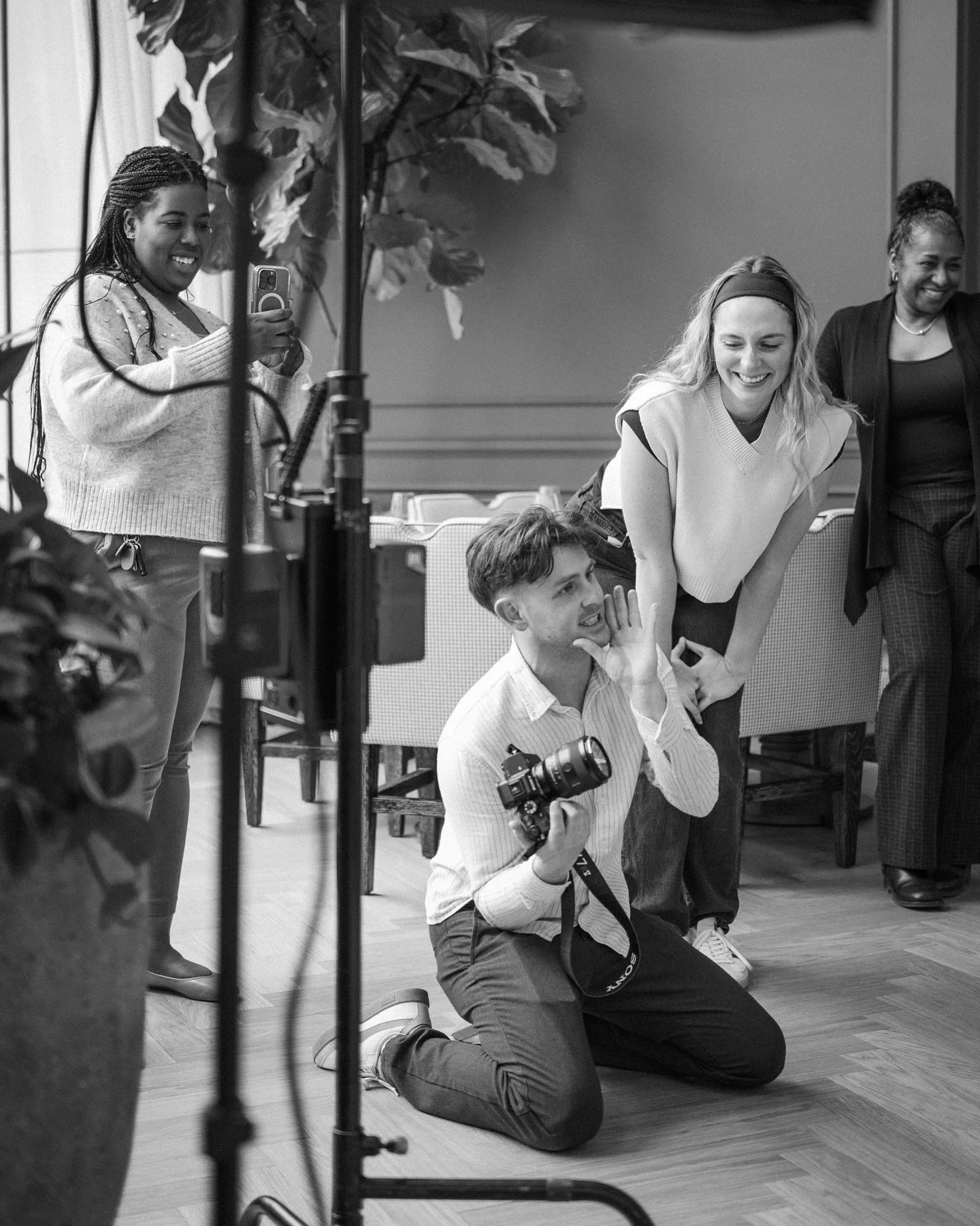 I don&rsquo;t share much of what I do for work, but every now and then it hits me how lucky I am to do what I love for a living. These are some BTS moments beautifully captured by @markwebbfilm It&rsquo;s a little glimpse into the day to day that I u