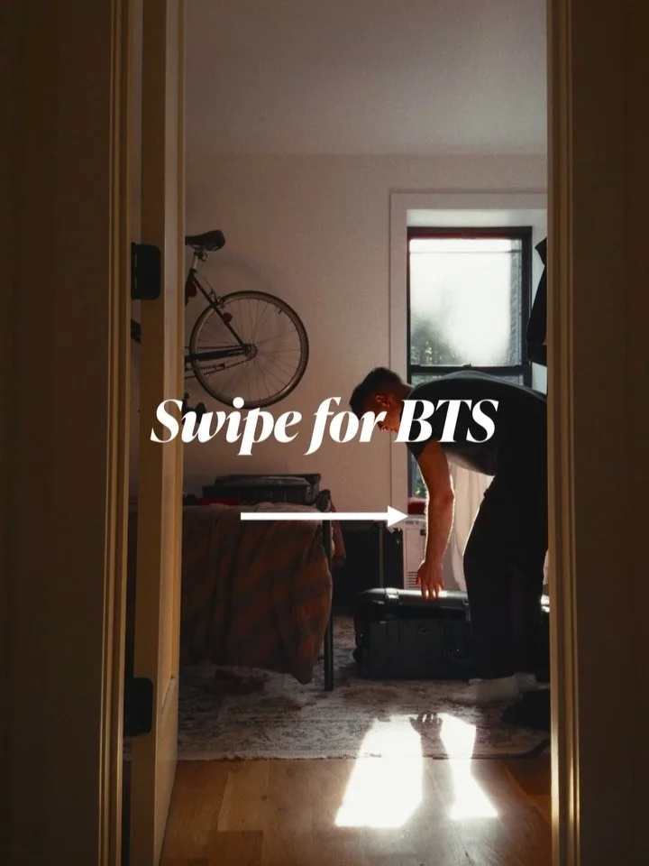 Some BTS clips from last week in Boston. I had the honor to shoot video alongside some of my favorite production people. Looking forward to sharing the results!