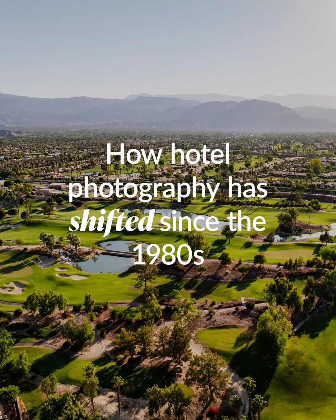 Hotel photography has changed dramatically in the last 46 years! How what has happened and where is it going?

#hotelphotography #nycphotographer #hotelvideography #hospitality #hotel