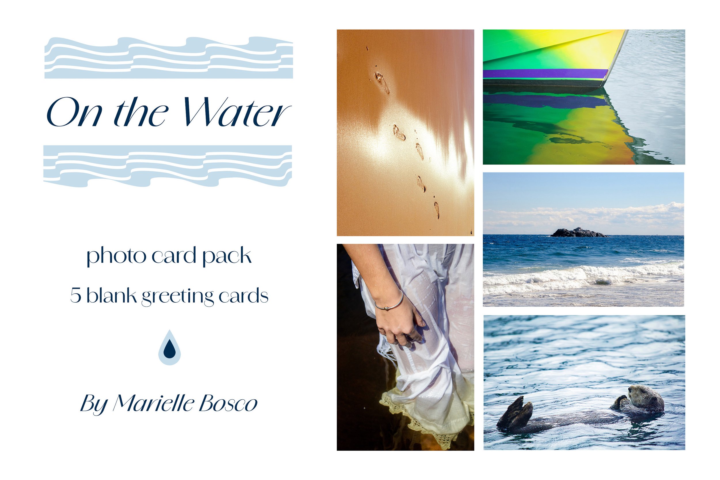 Photo Cards: On the Water
