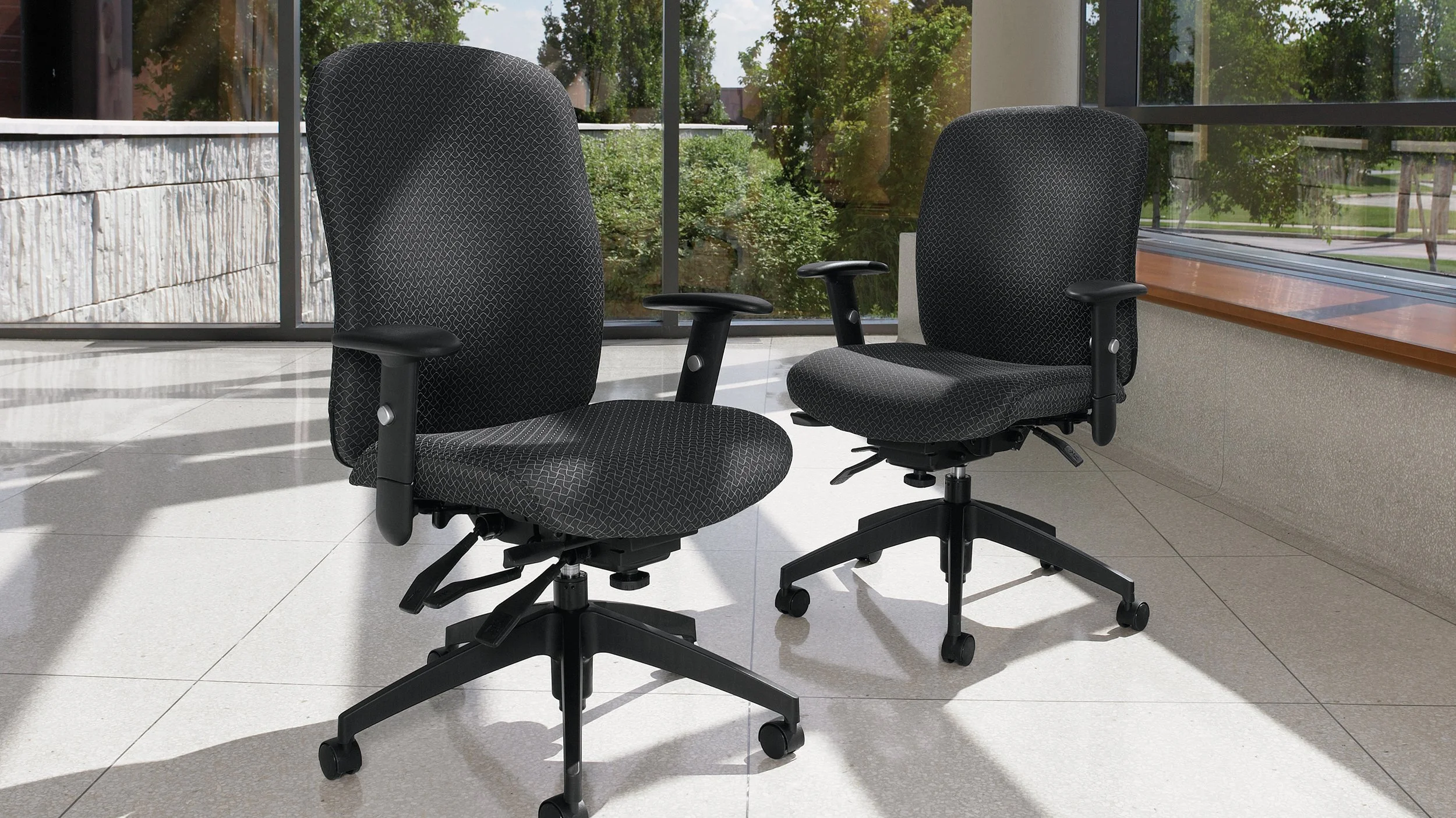 Truform — two chairs in office setting