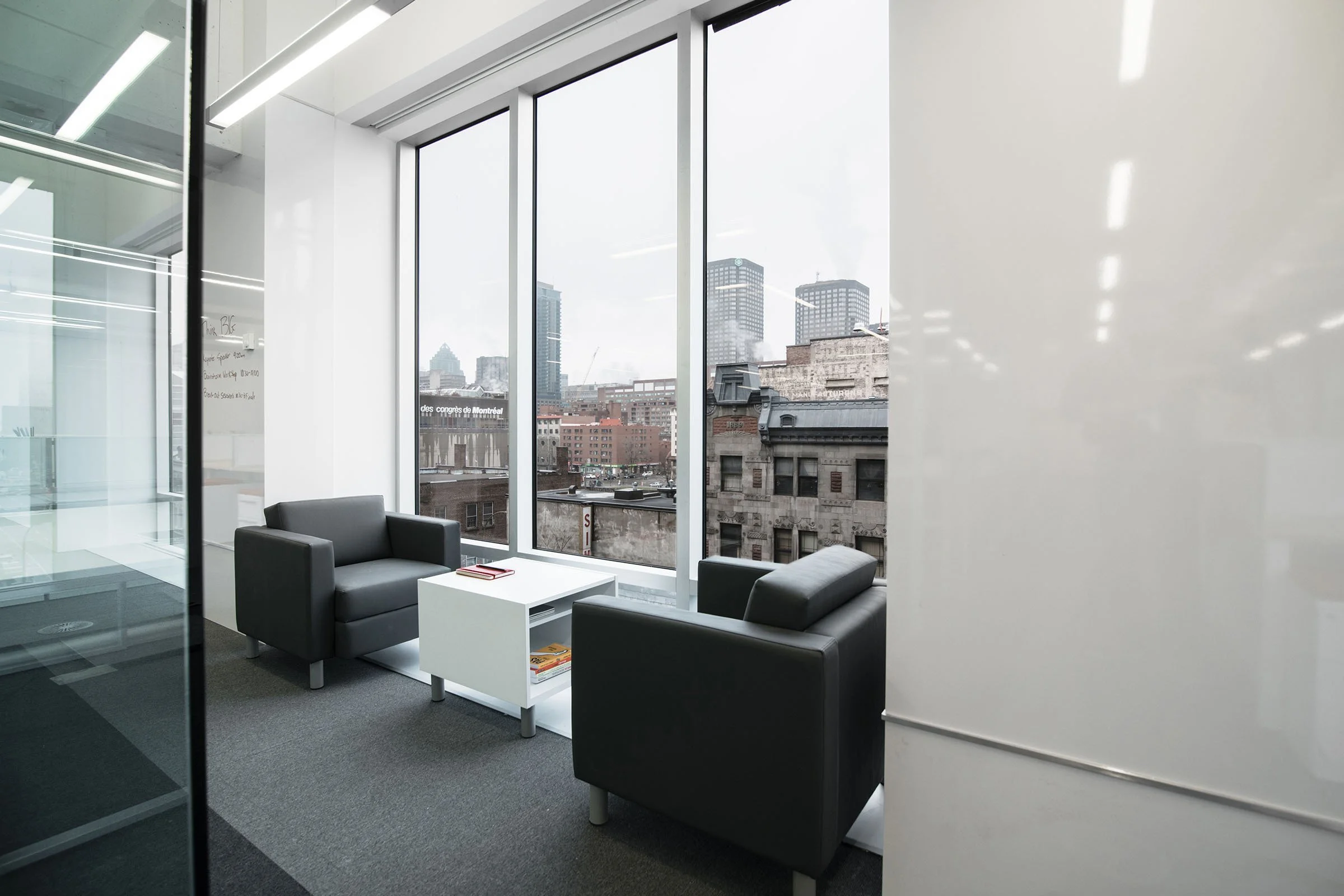 Citi lounge seating in a workspace