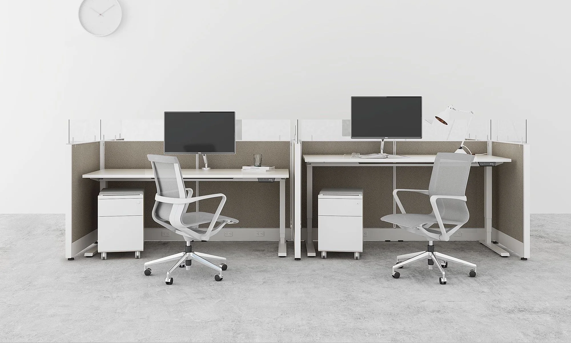 CS-NOVO cubicle workstation — main view