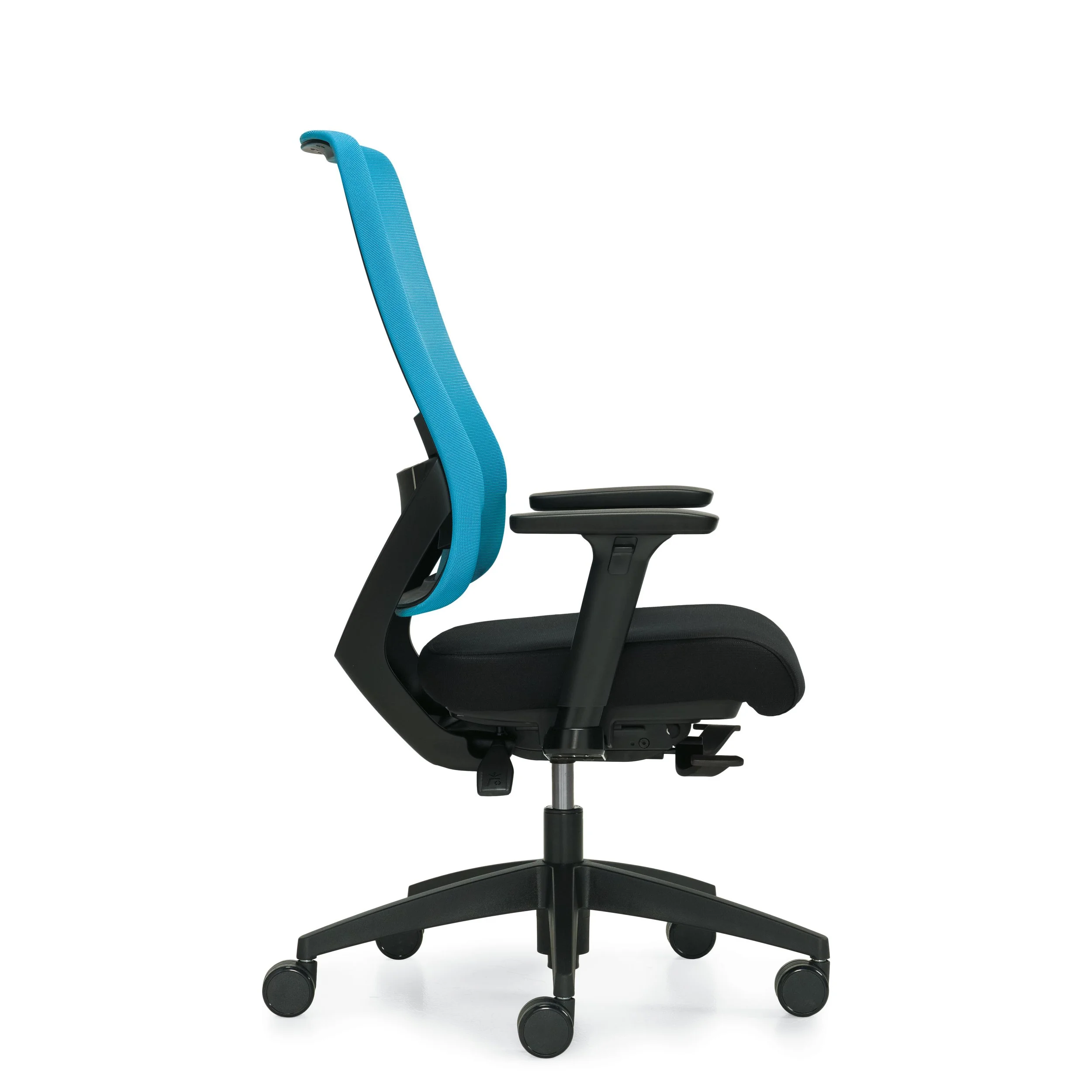 Sora ergonomic mesh office chair — side view