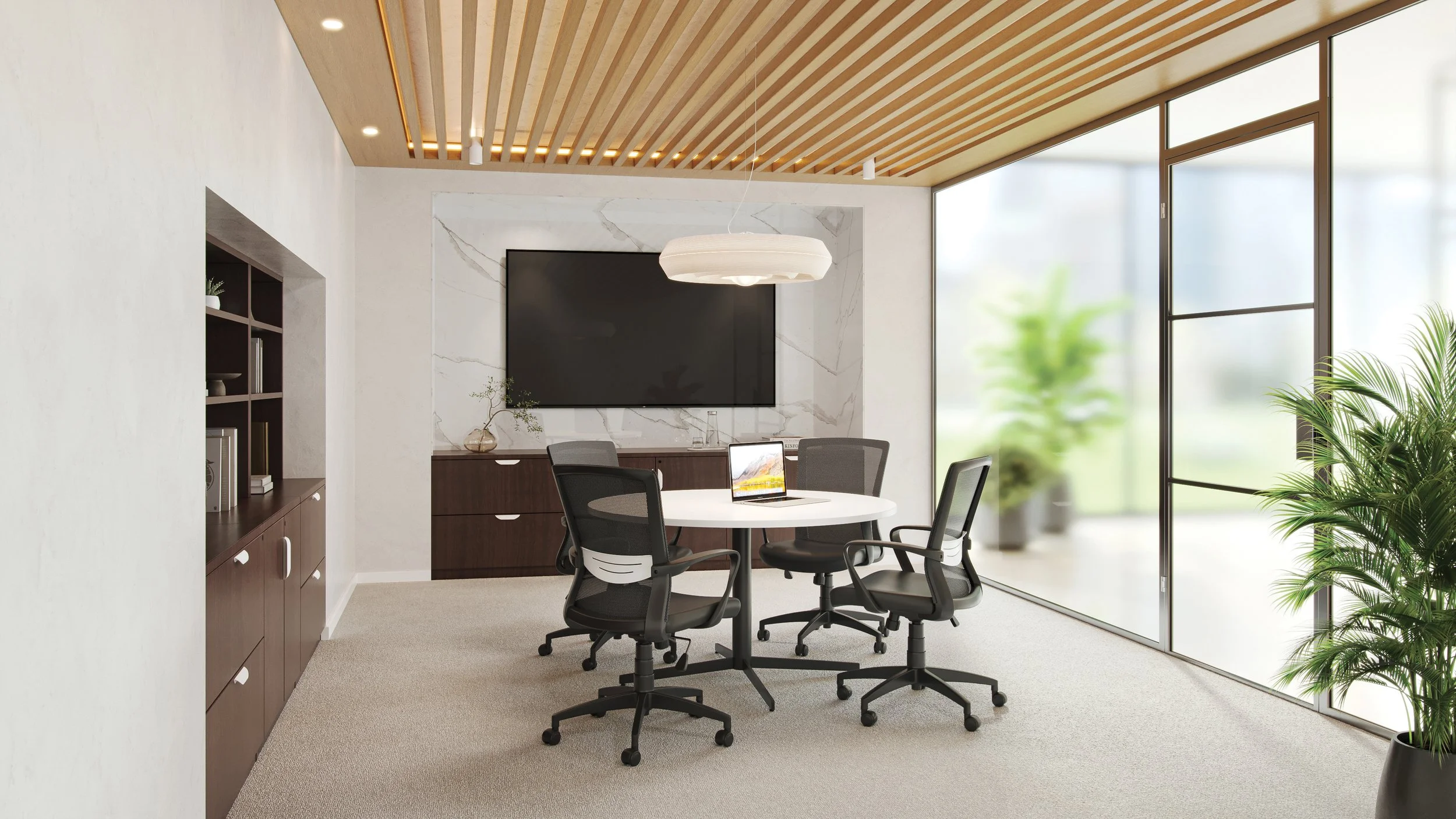 CS Round Meeting Table — view 6