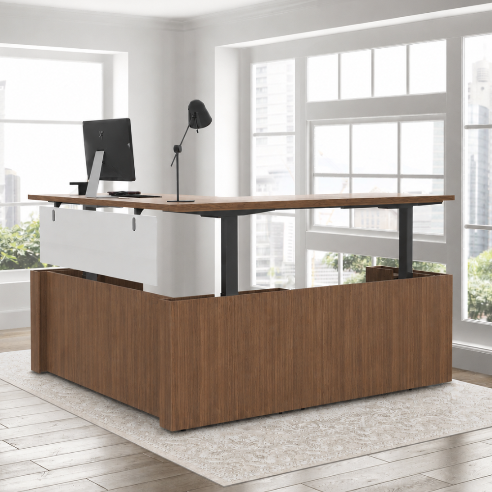CS-Premiere Sit Stand L Desk