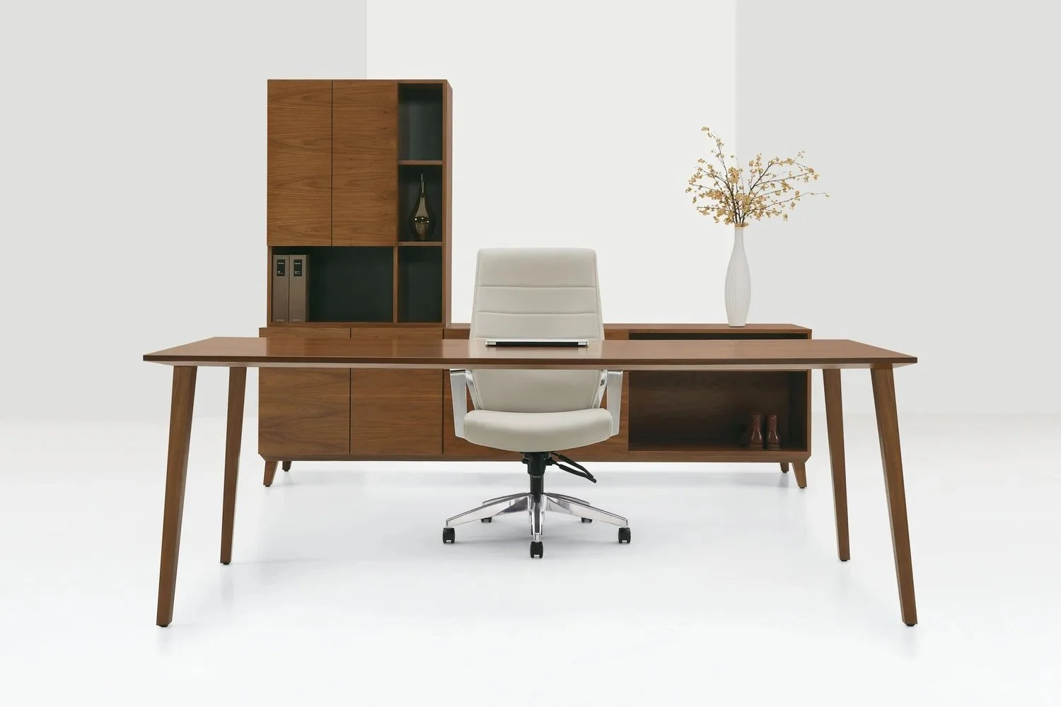 Modern office desking workstations for an Ardmore, Oklahoma office