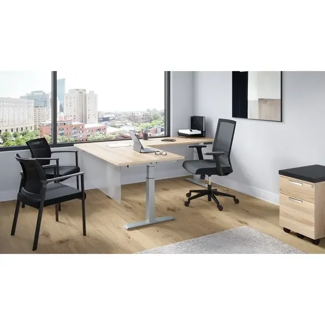 CSL 6x6 Sit Stand L Shape Desk