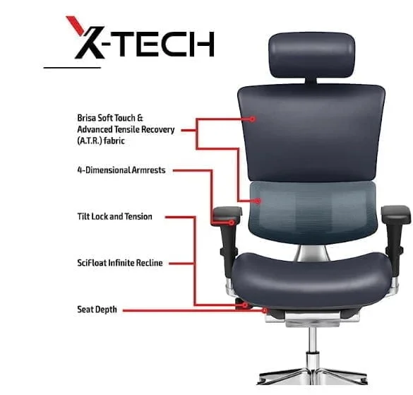 X-Tech Ultimate Executive Office Chair — view 5