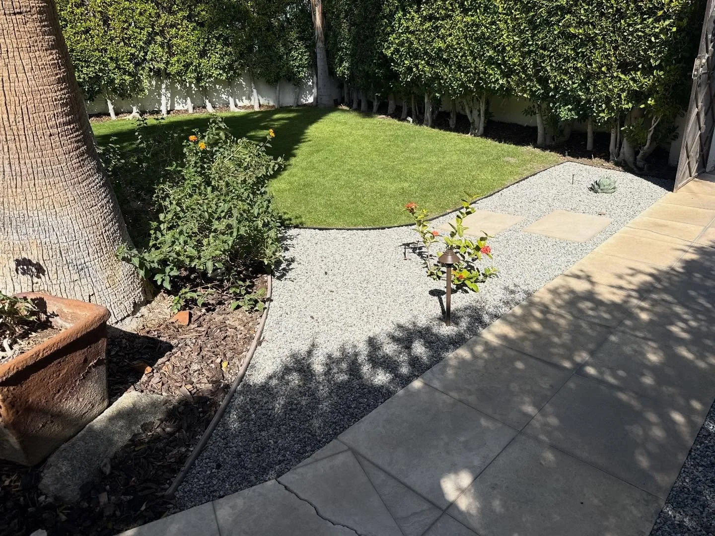 No project is too small! We can&rsquo;t wait to see how this yard looks once the plants mature 🍃

#desertcorelandscaping #desertscape #palmsprings #indio