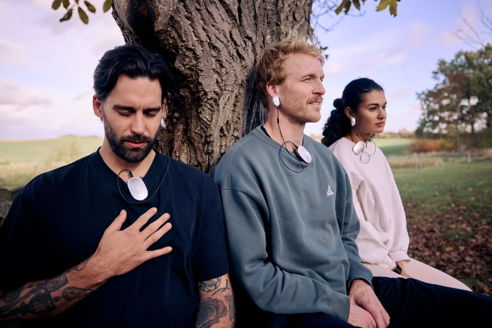 Founders on an Accelerate Health leadership programme outdoors