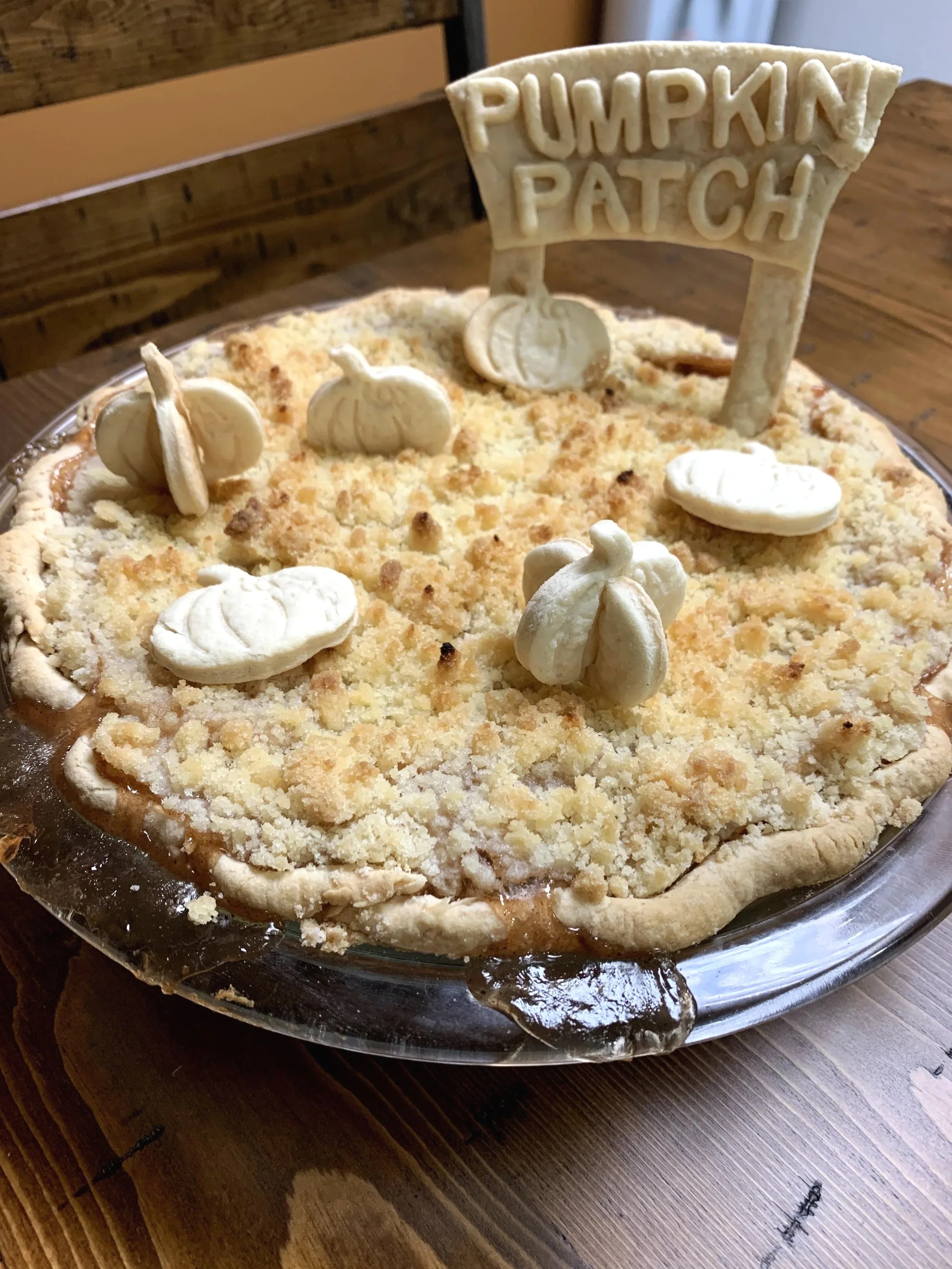 Apple Crumble Pie