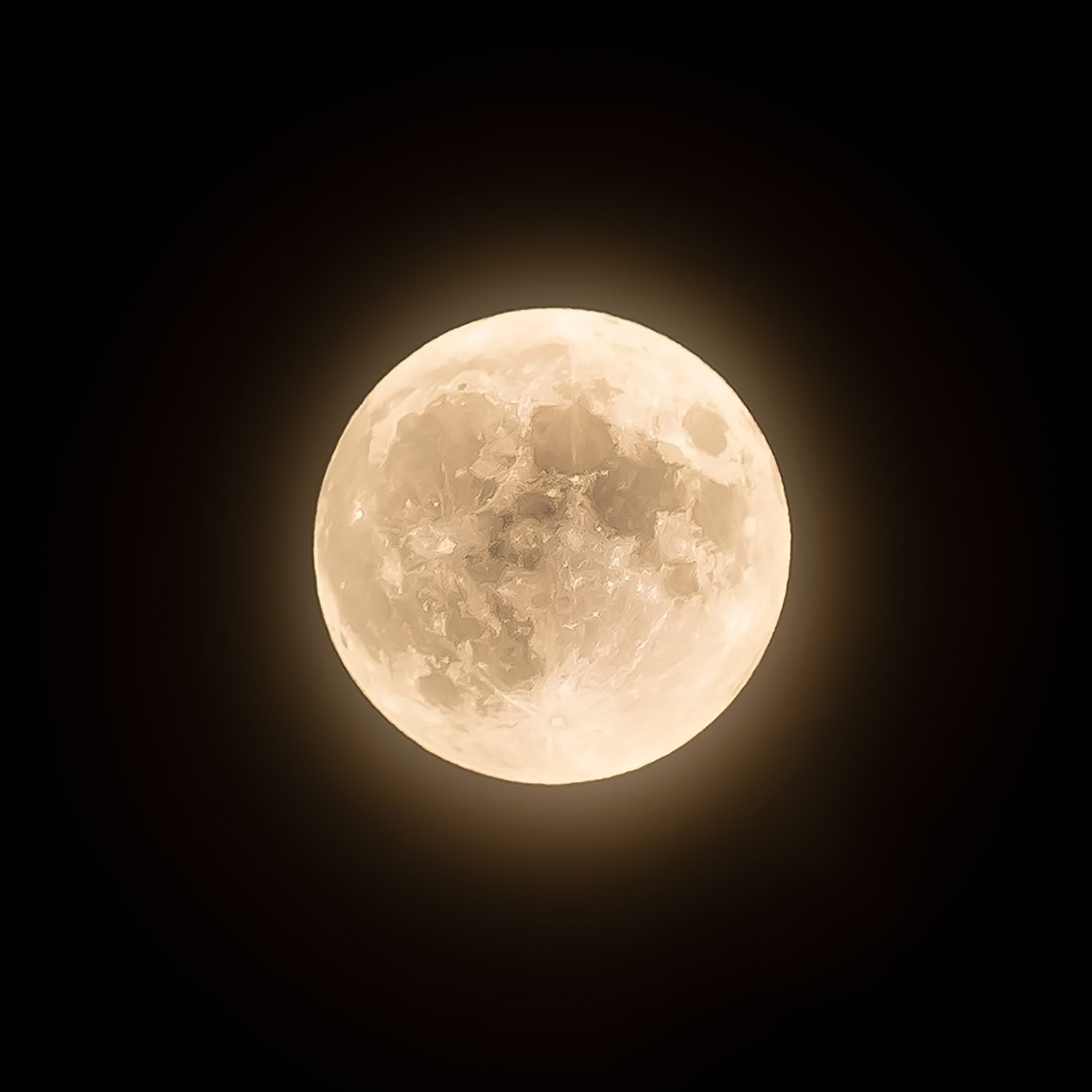 "Full Moon in Fog" | Salem, MO