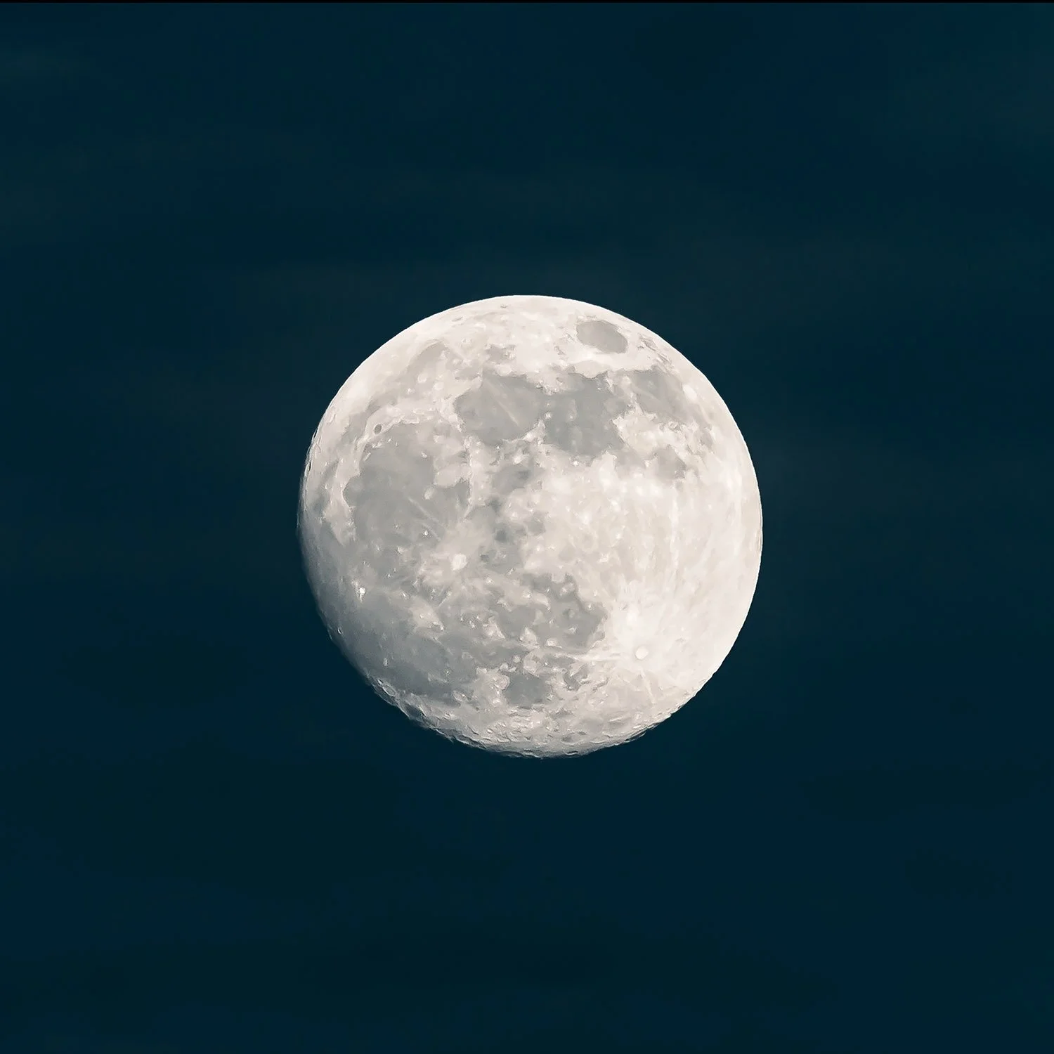 "Waxing Gibbous" | Somewhere between Topeka and Paxico, KS