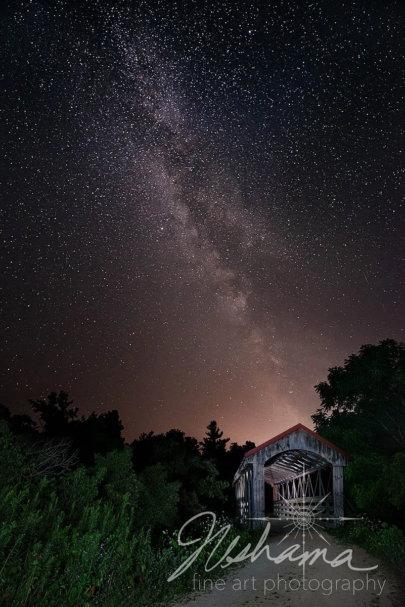 Milky Way Over Bridge 18 | Kickapoo Valley Reserve, WI