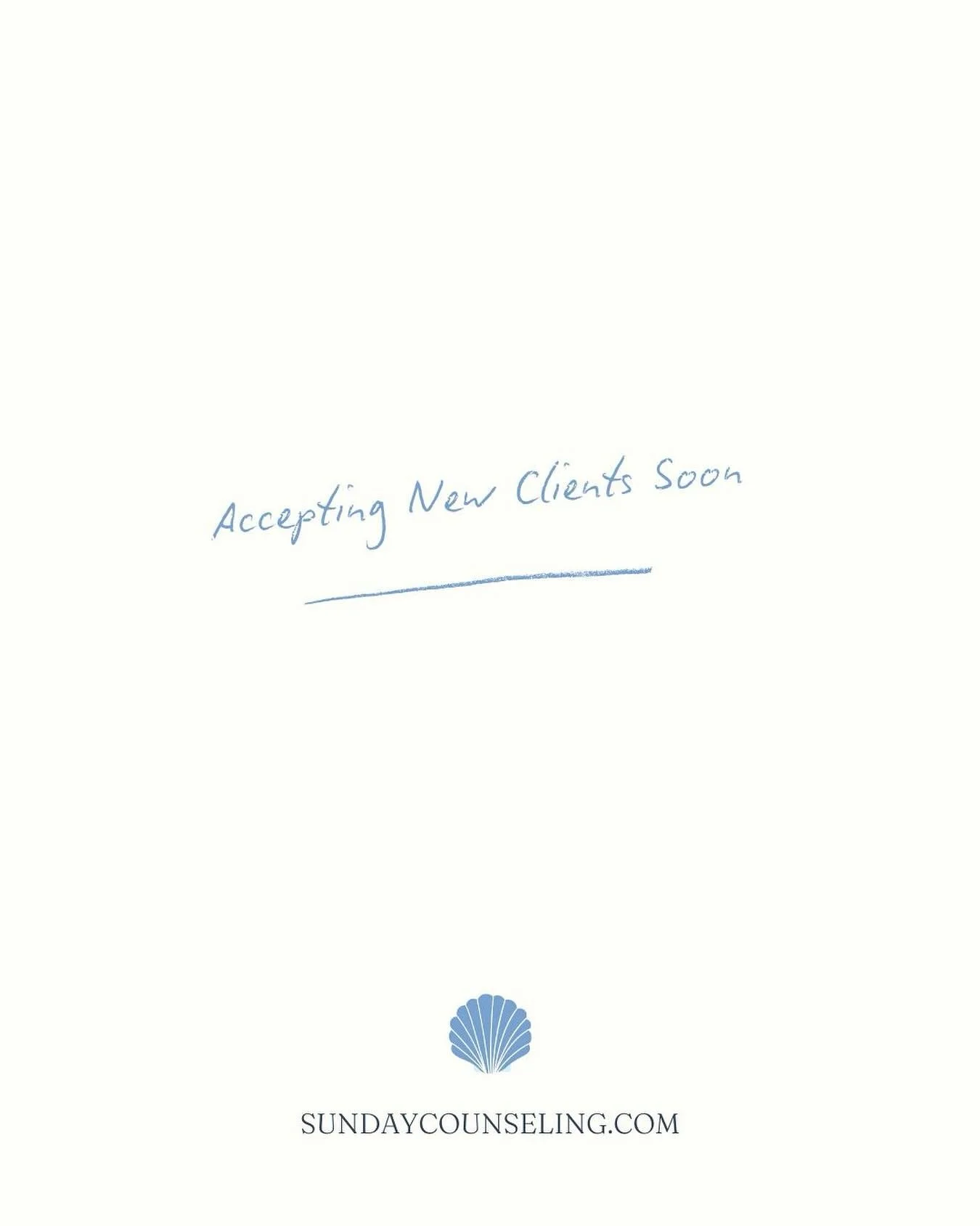 I will be taking new clients on Headway soon! Find me on sundaycounseling.com.