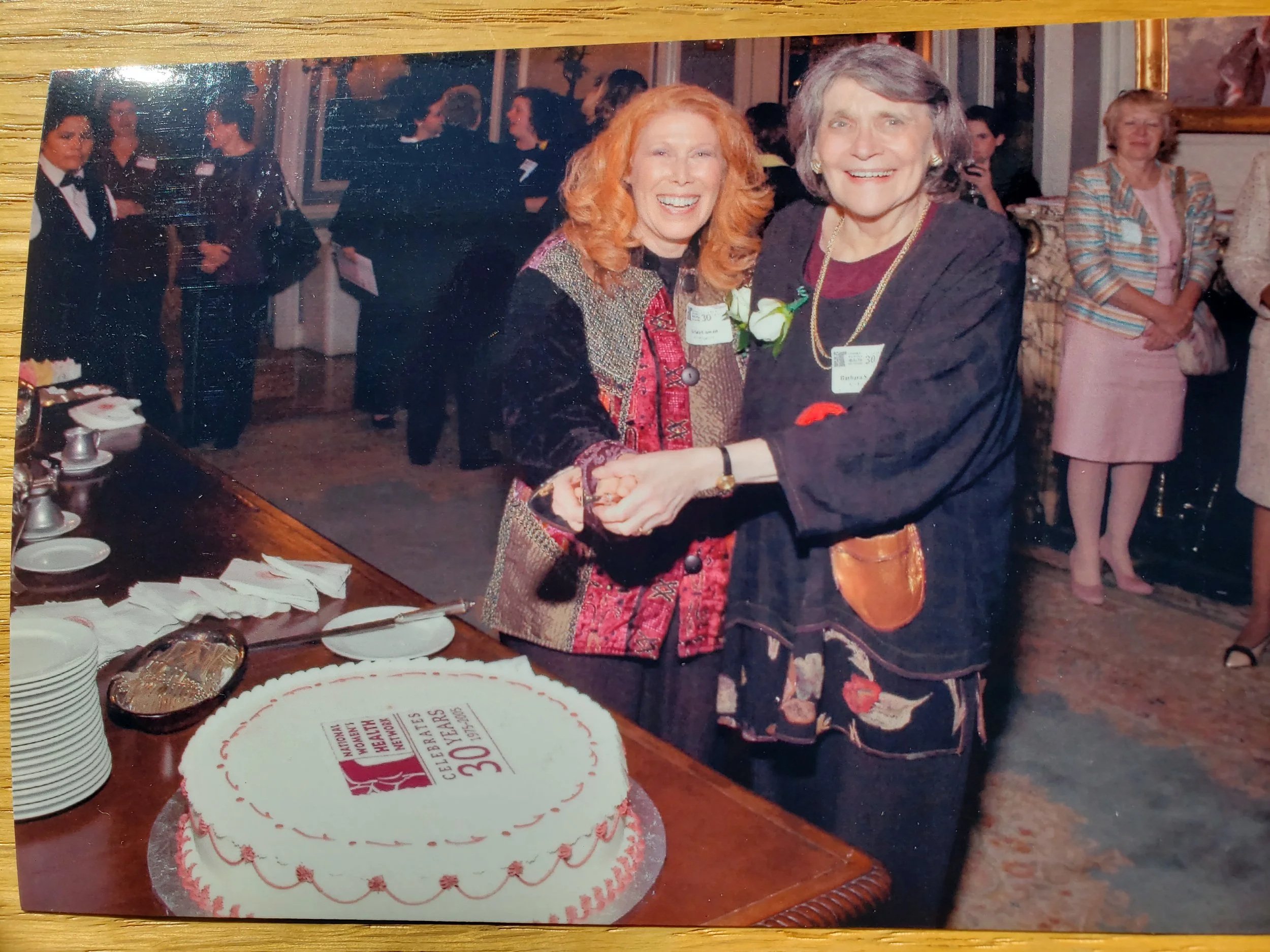 Belita &amp; Barbara Celebrating