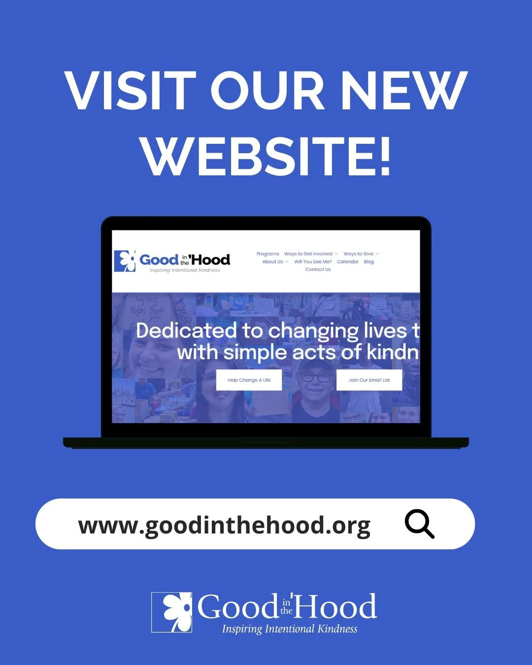 We&rsquo;re excited to share that the new Good in the &rsquo;Hood website is live!

Designed to better reflect who we are and how we serve, our updated site makes it easier to learn about our programs, get involved, and see the impact of intentional 