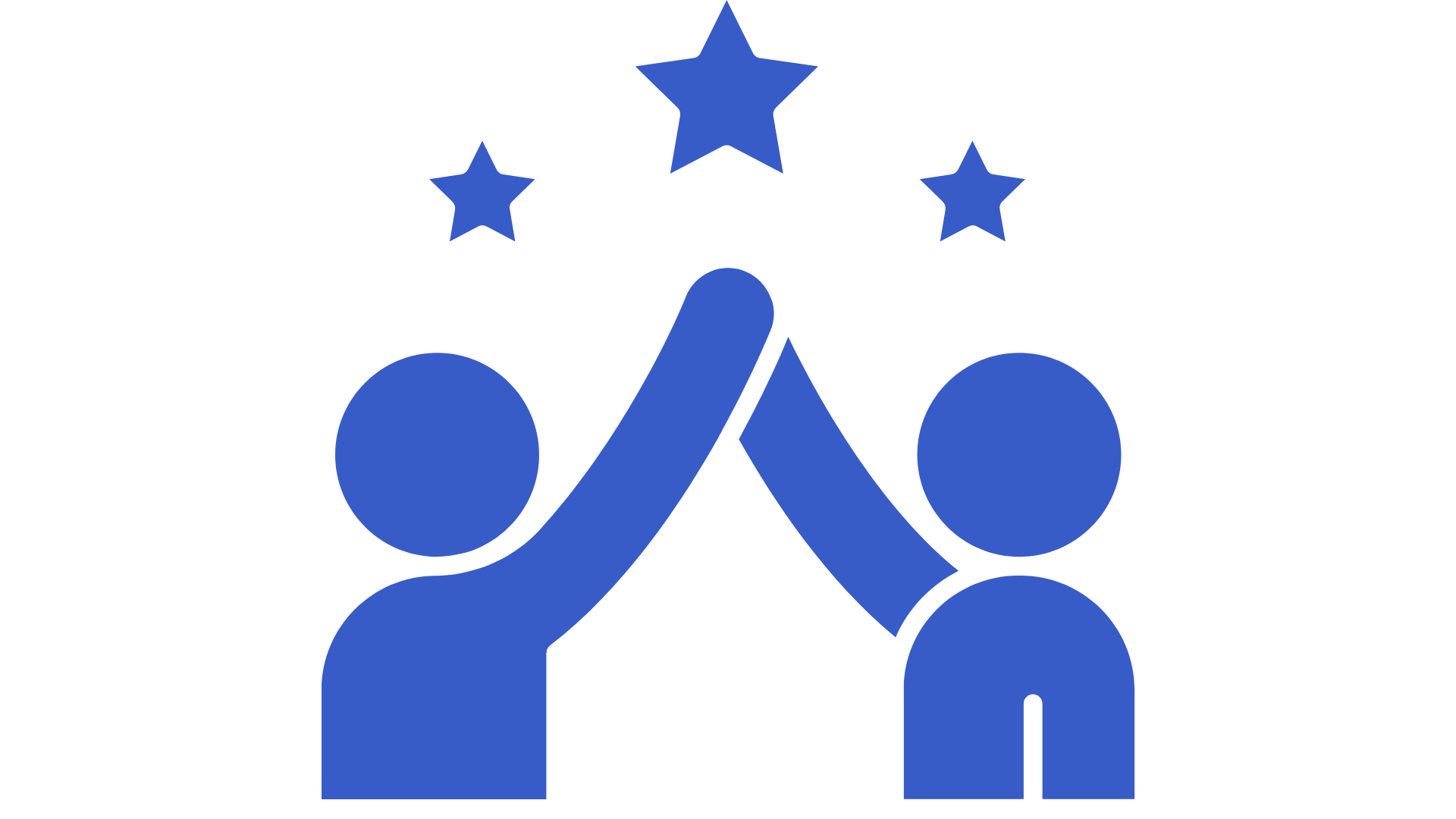 Icon of Hands with stars