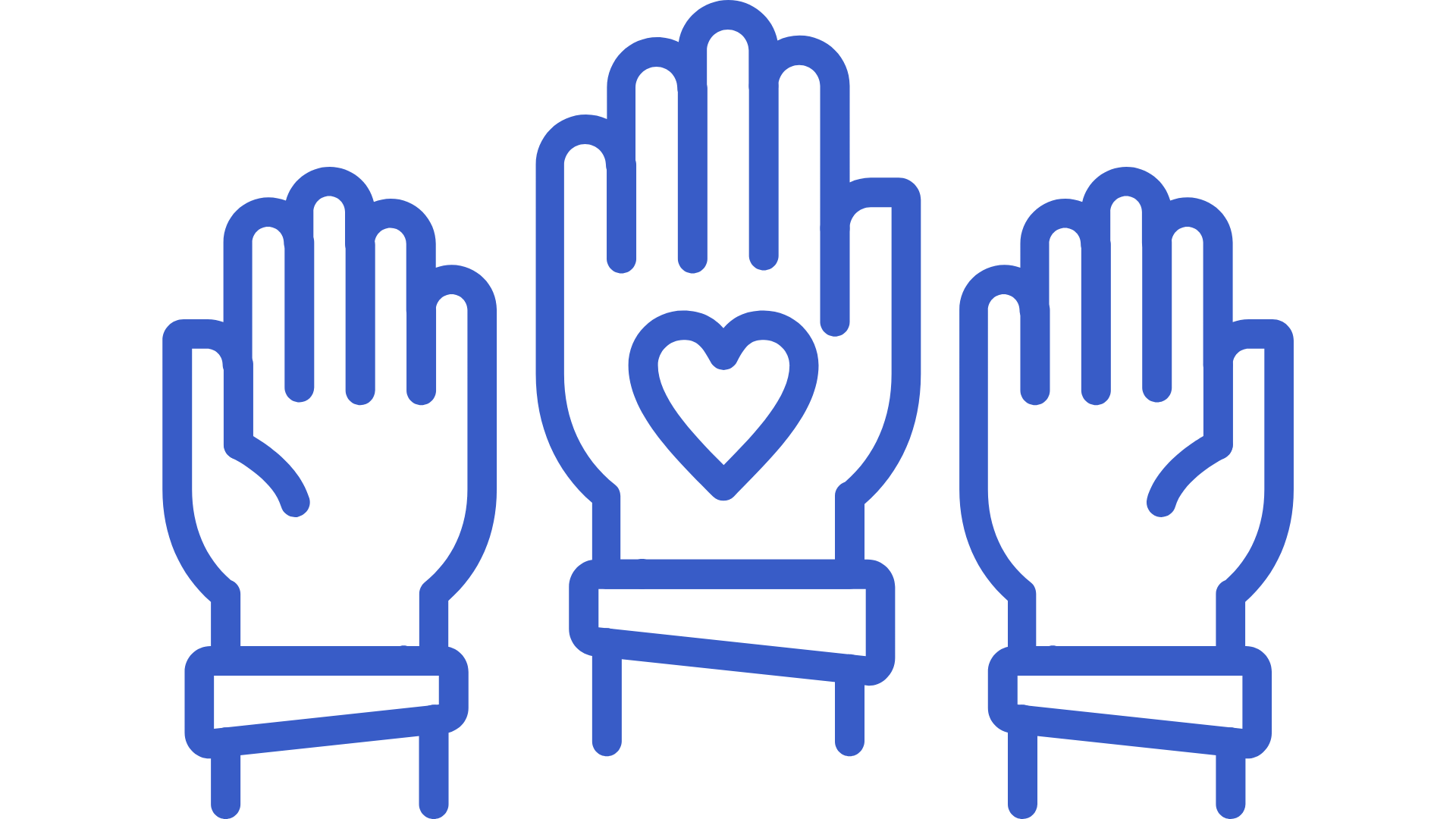 Icon of Hands in the air