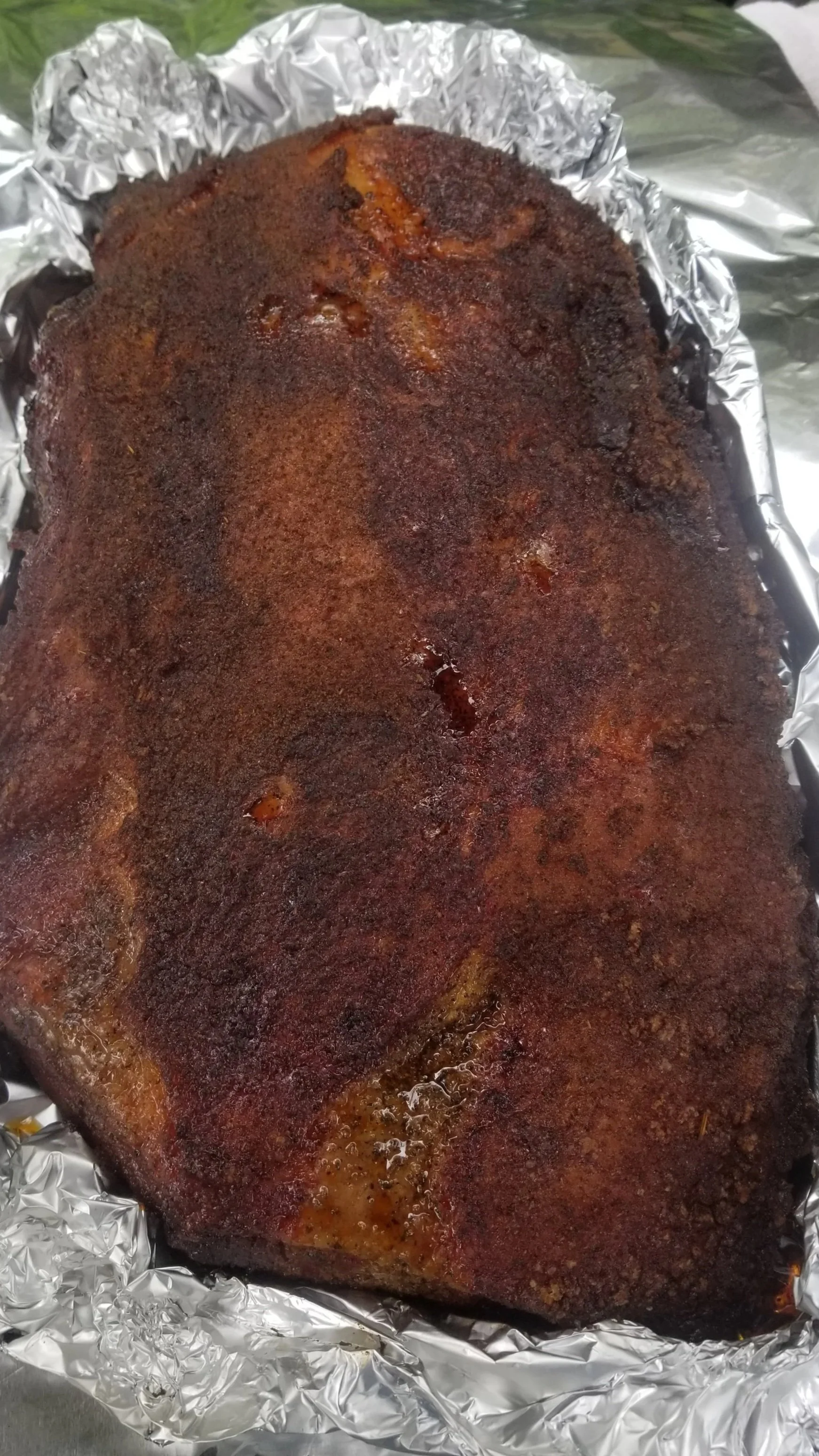 Pork Belly before the glaze.