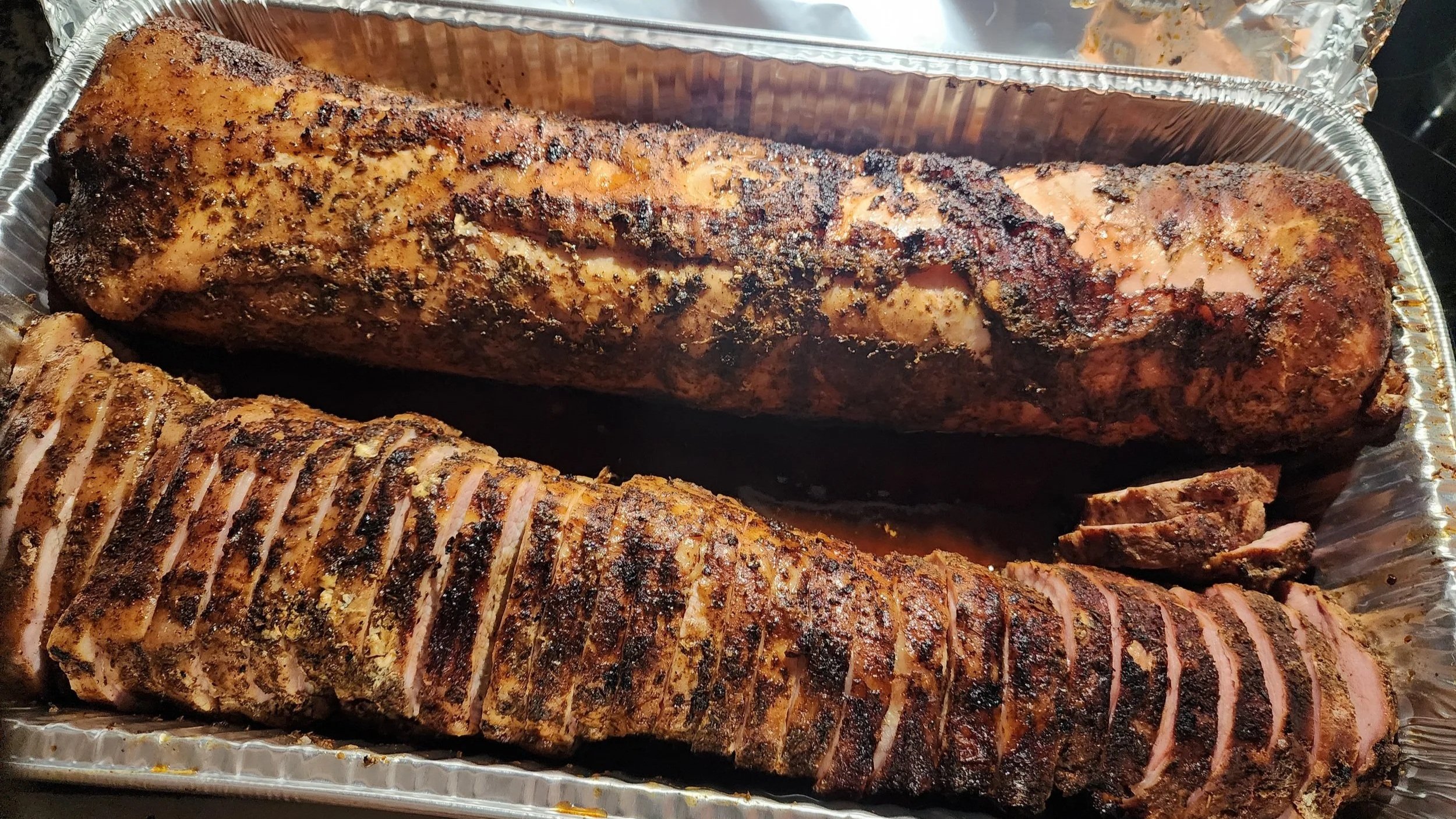 Cajun pork loin