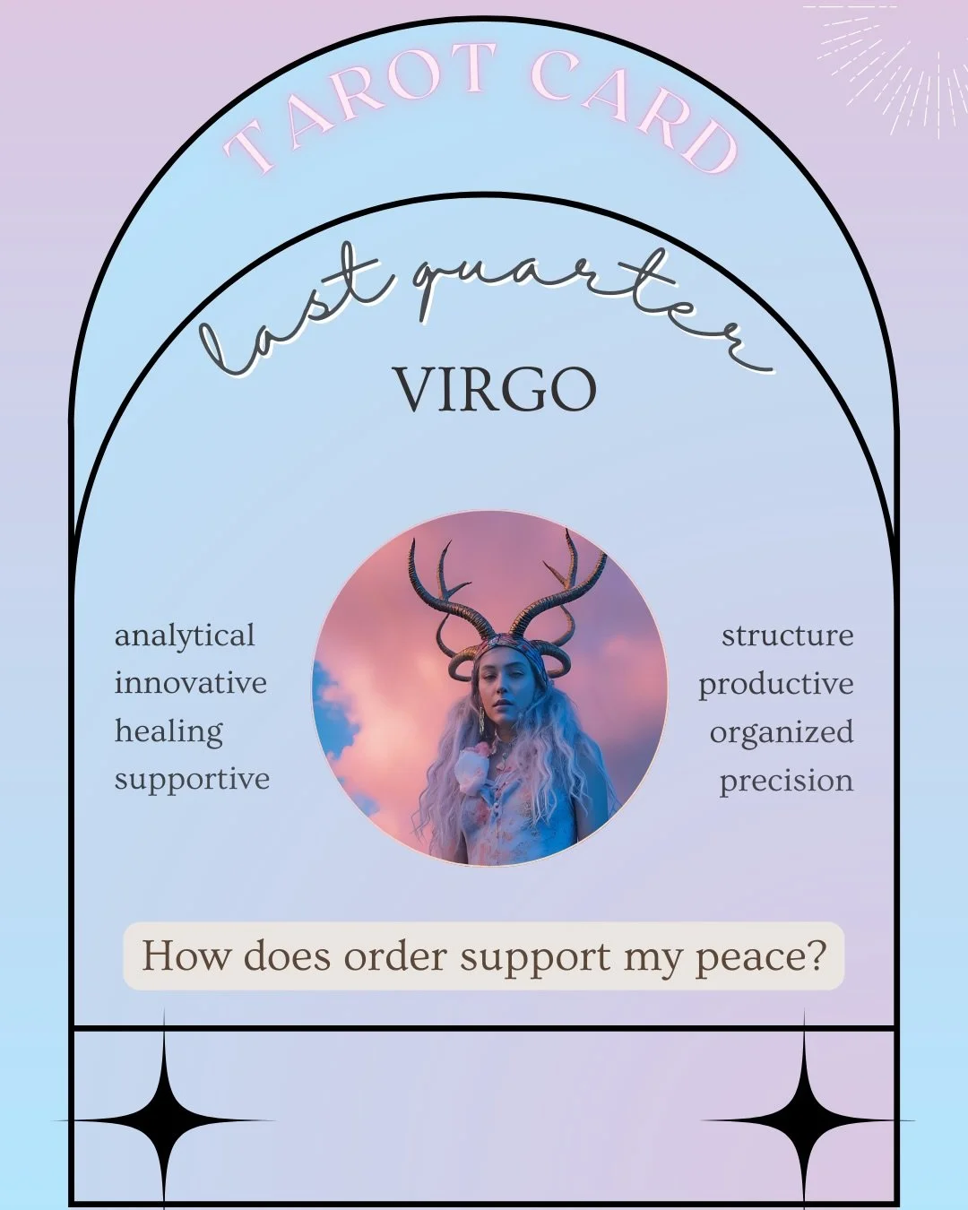 Last Quarter in Virgo

December 11 brings us the last of the last quarter moons of solar year. I&rsquo;m excited for the last cycle of this lunar year and the first one of the upcoming lunar year. Back to now: the last quarter in Virgo asks us **how 