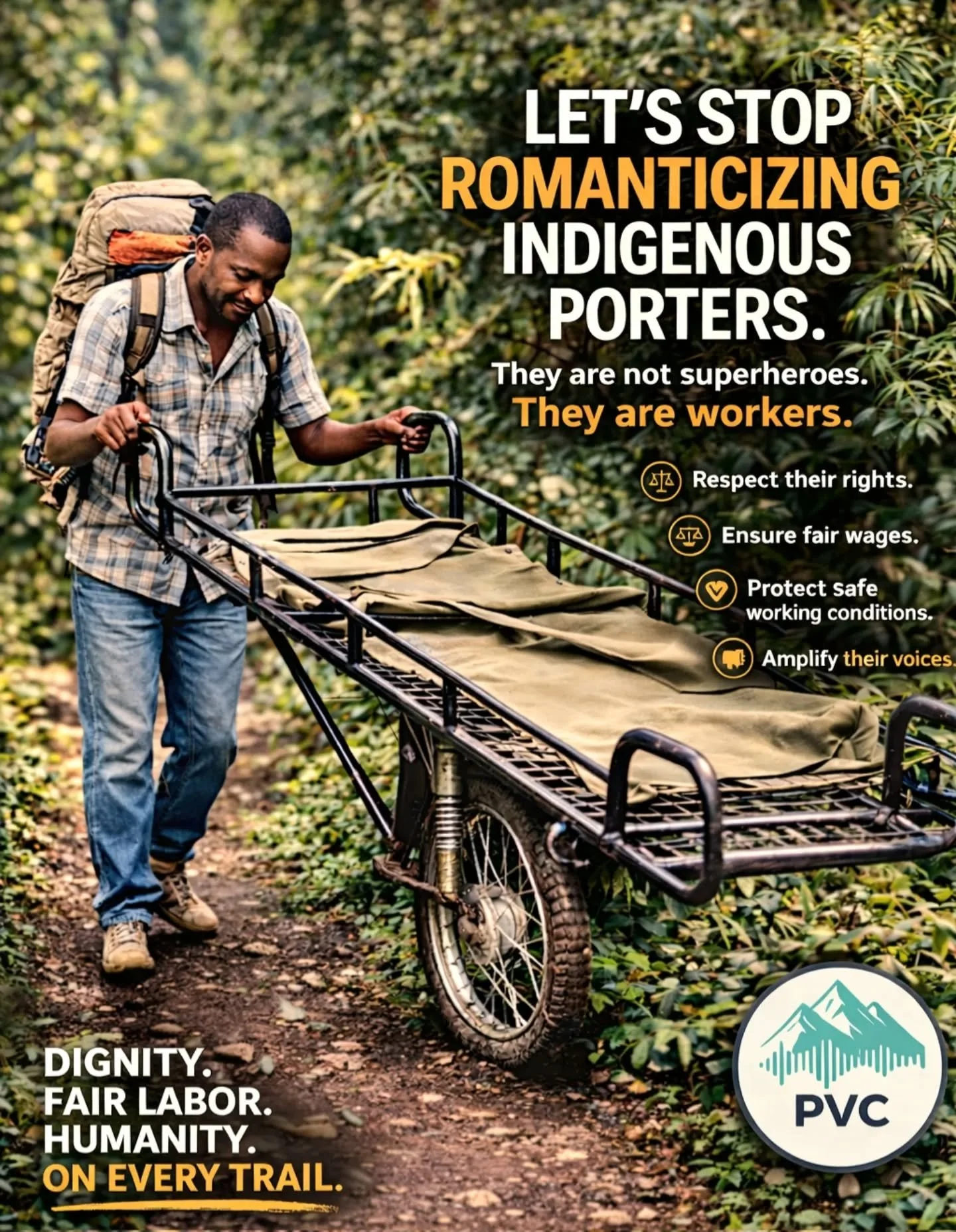There is a quiet but deeply harmful narrative embedded in the trekking industry: the romanticization of Indigenous porters.

Across Nepal, Kilimanjaro, and Peru&rsquo;s Inca Trail, porters are often described as &ldquo;superheroes,&rdquo; &ldquo;moun