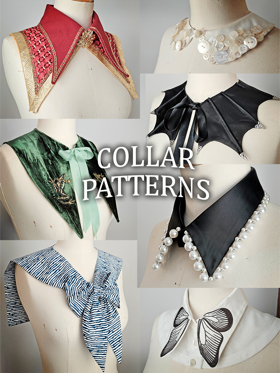 Multi Collar Sewing Patterns