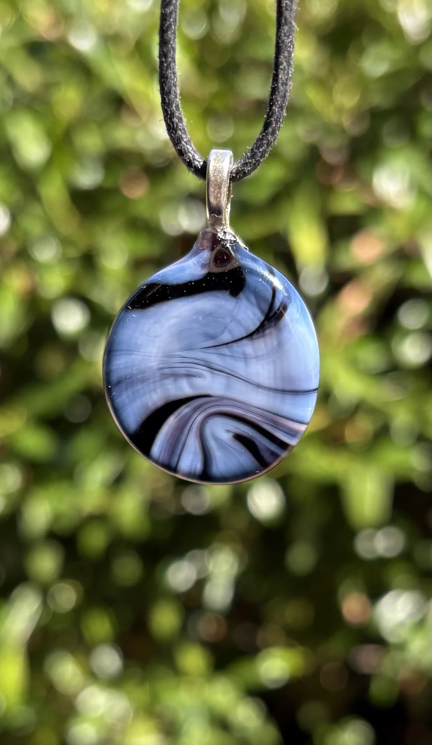 Multi Color Glass Pendant 88