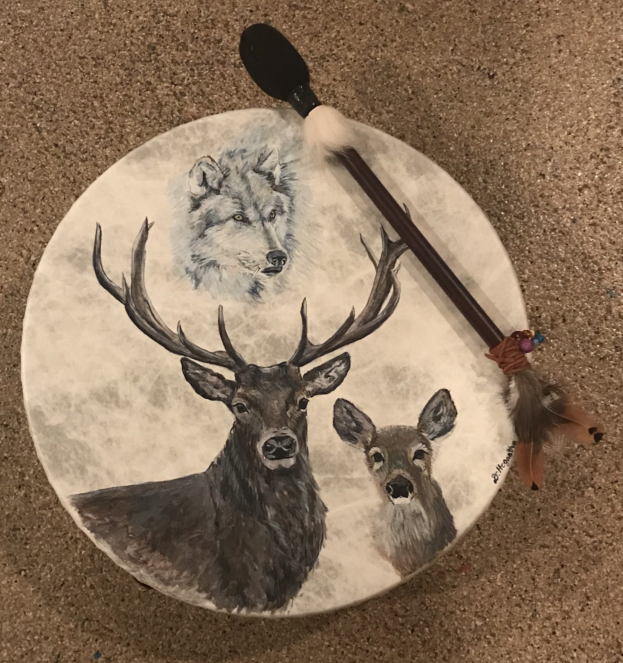 The Wolf, Stag, & Madonna