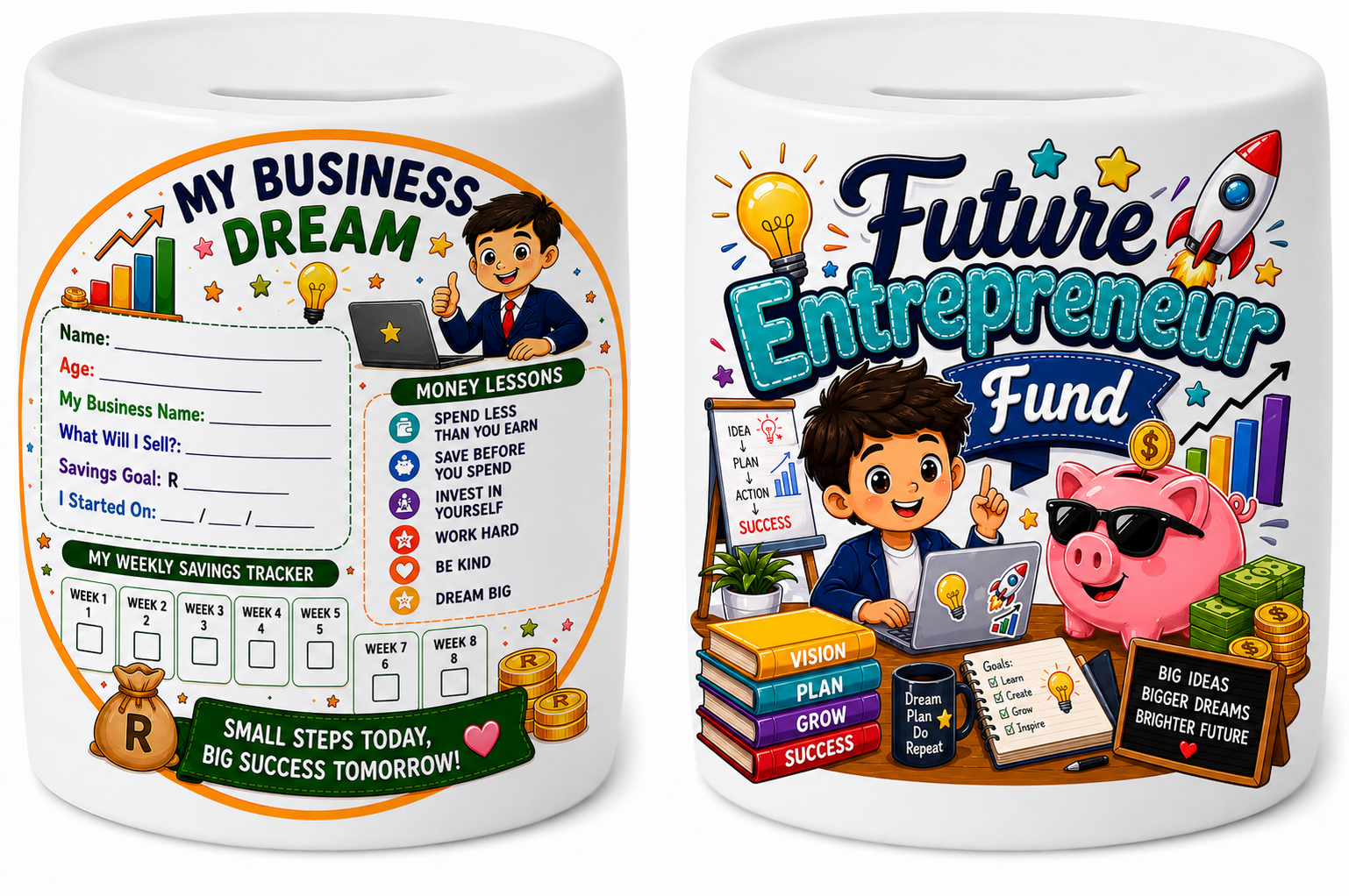 Future Entrepreneur Fund Piggy Bank