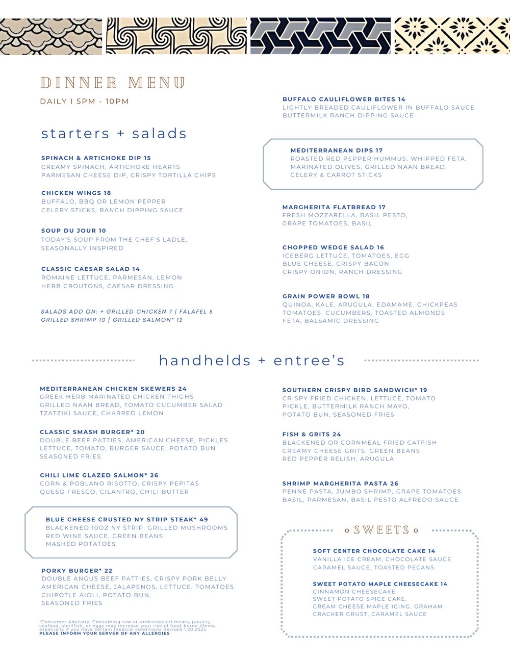 Dinner at Social Bar + Kitchen — Dine & Discover: A taste for every moment