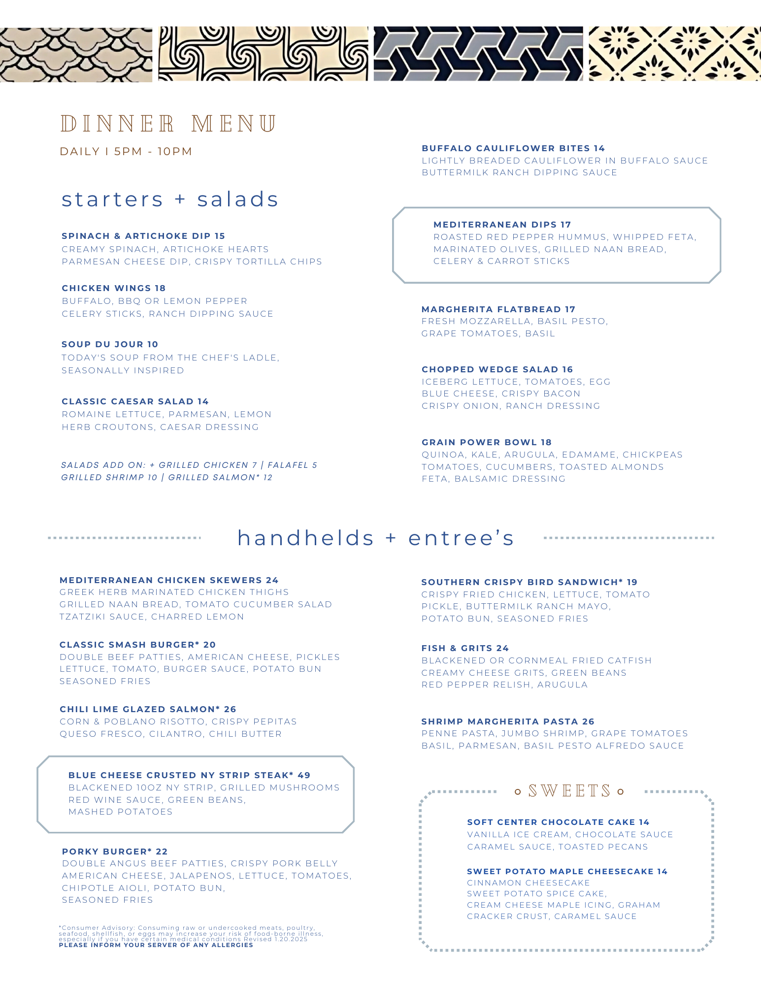 Dinner at Social Bar + Kitchen — Dine & Discover: A taste for every moment